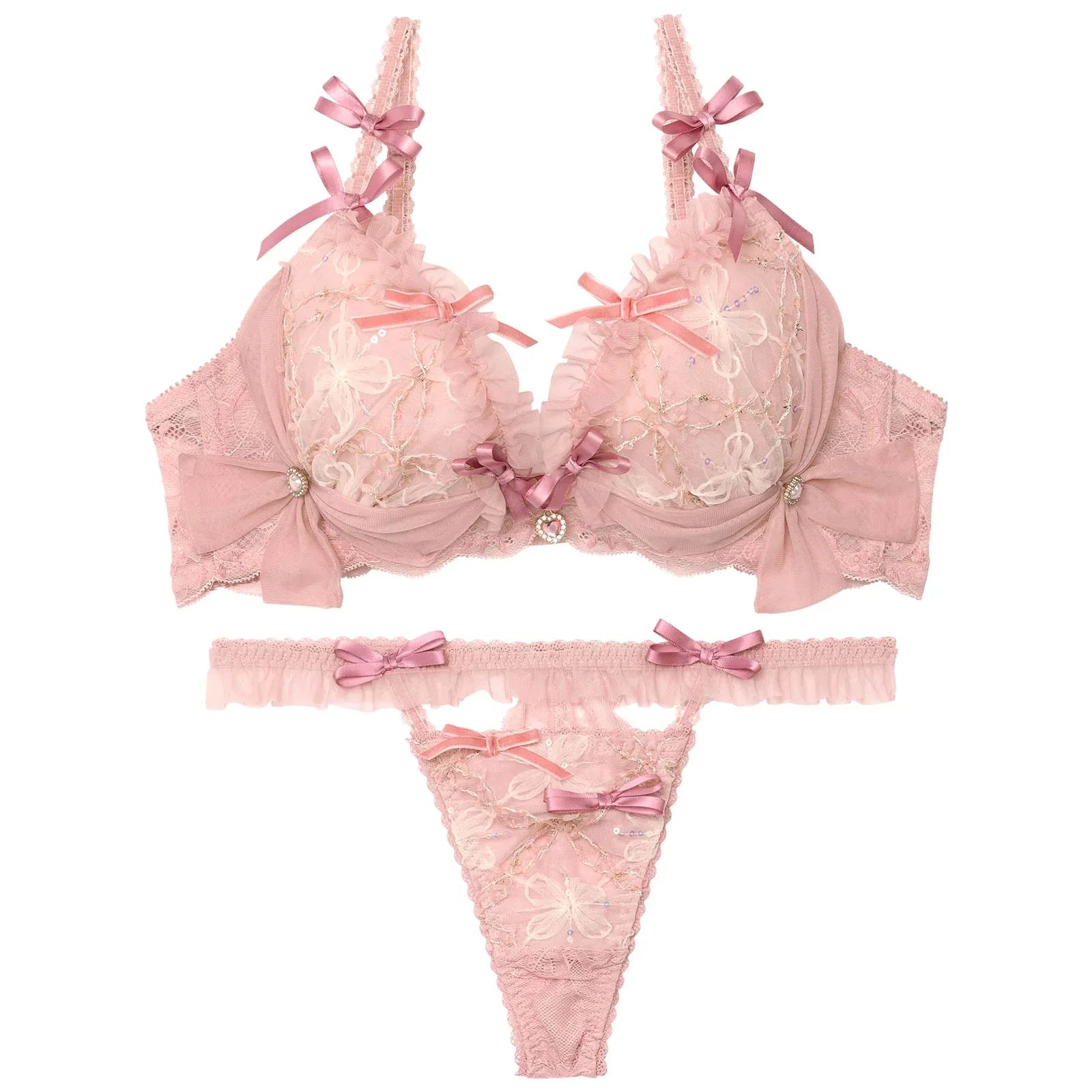 【明日花キララプロデュース/WhipBunny】Twinkle Sweet Candy Bra&T-back / トゥインクルスイートキャンディブラ&Tバック - 【公式】247Lingerie