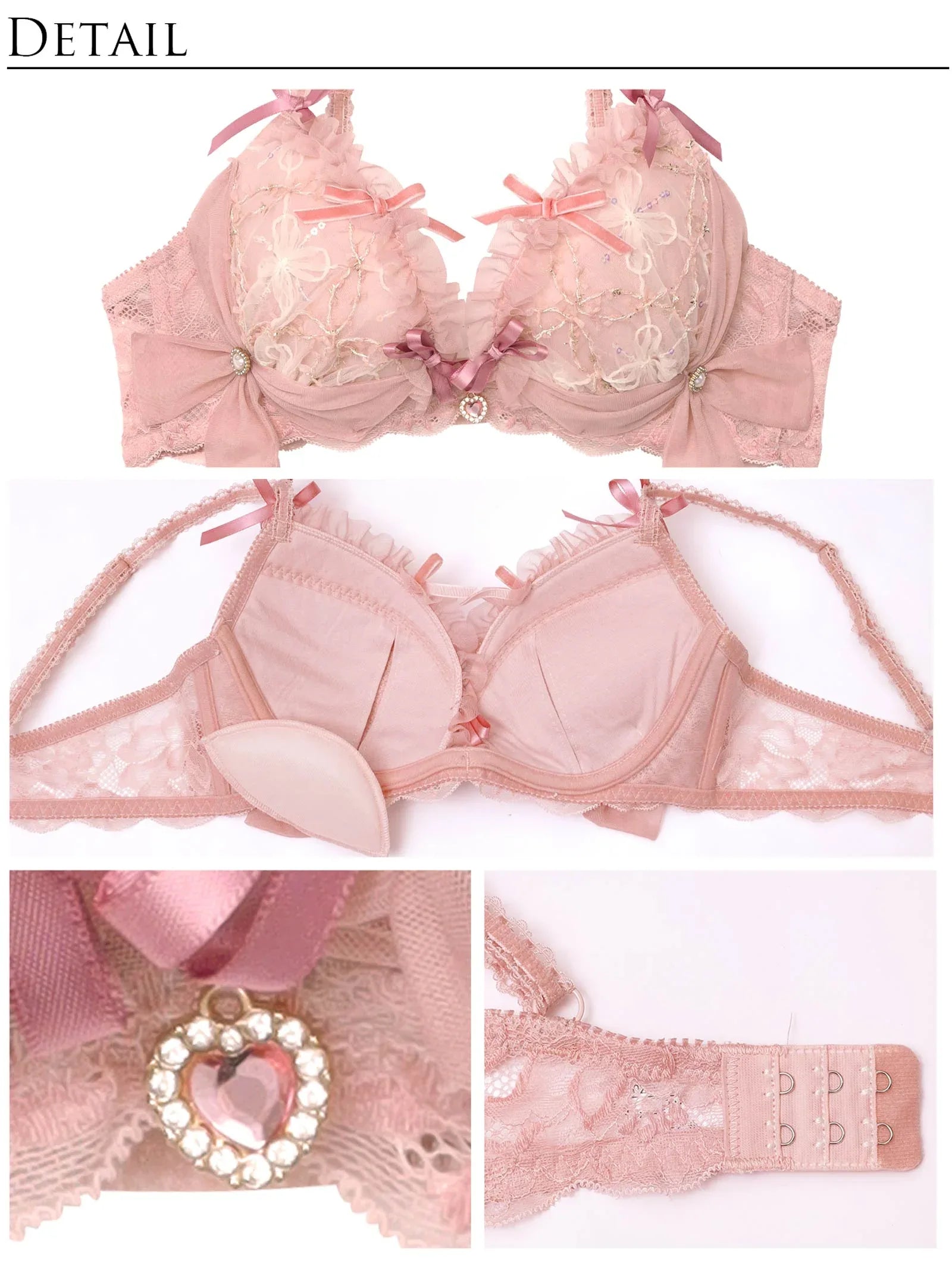 【明日花キララプロデュース/WhipBunny】Twinkle Sweet Candy Bra&T-back / トゥインクルスイートキャンディブラ&Tバック - 【公式】247Lingerie