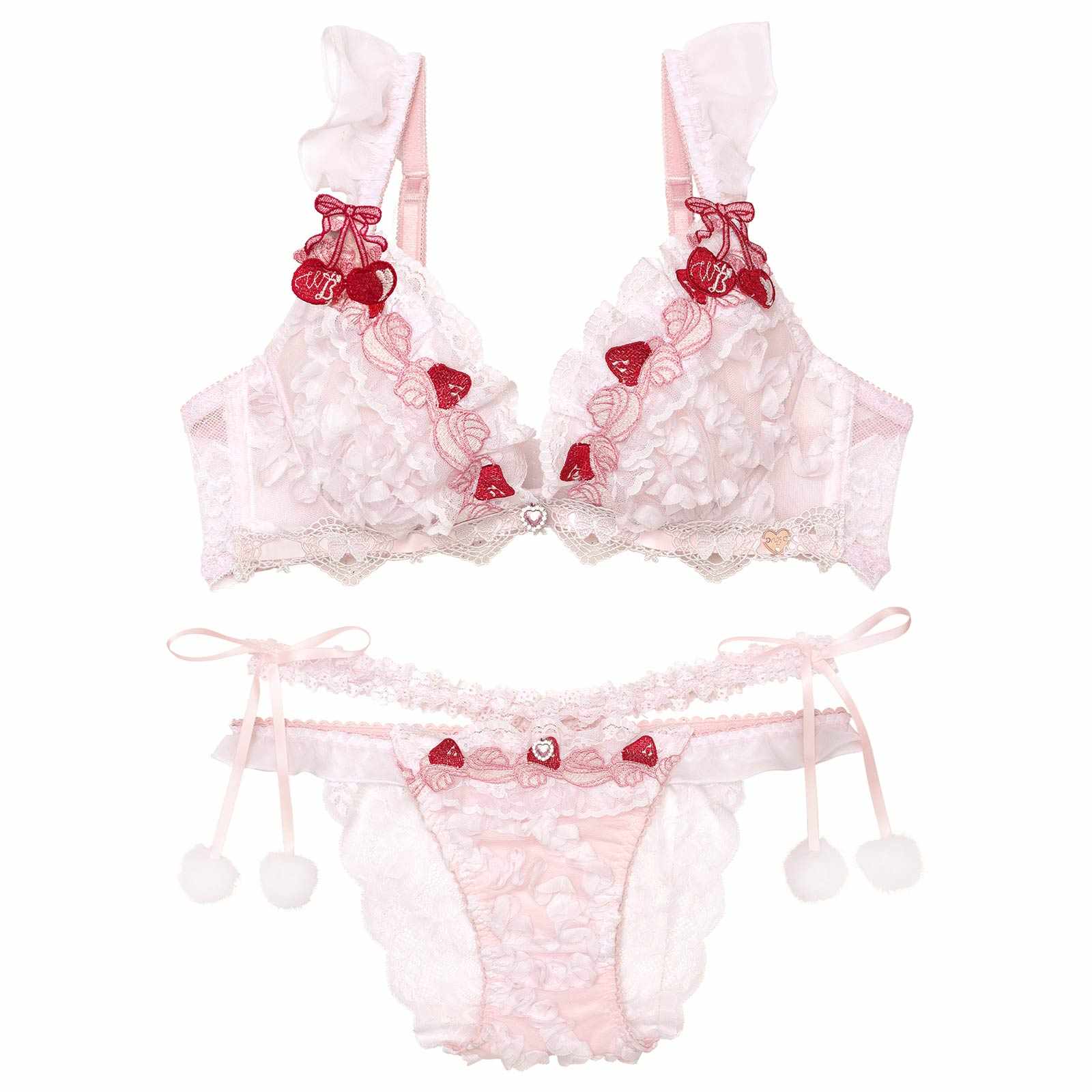 【明日花キララプロデュース/WhipBunny】Cutie Shortcake Bra&Shorts / キューティーショートケーキブラ&ショーツ