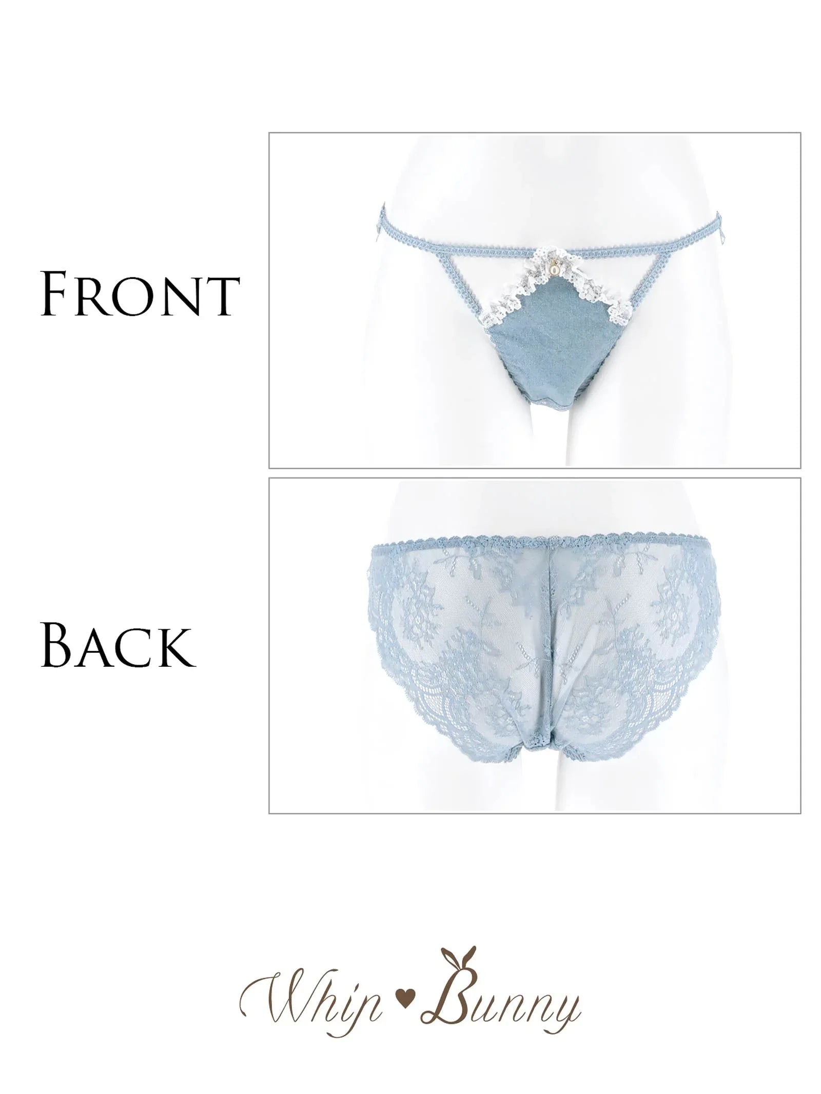 6/9新作!【明日花キララプロデュース/WhipBunny】Lacy Tiered Denim Shorts / レーシィティアードデニムデザイン違いショーツ