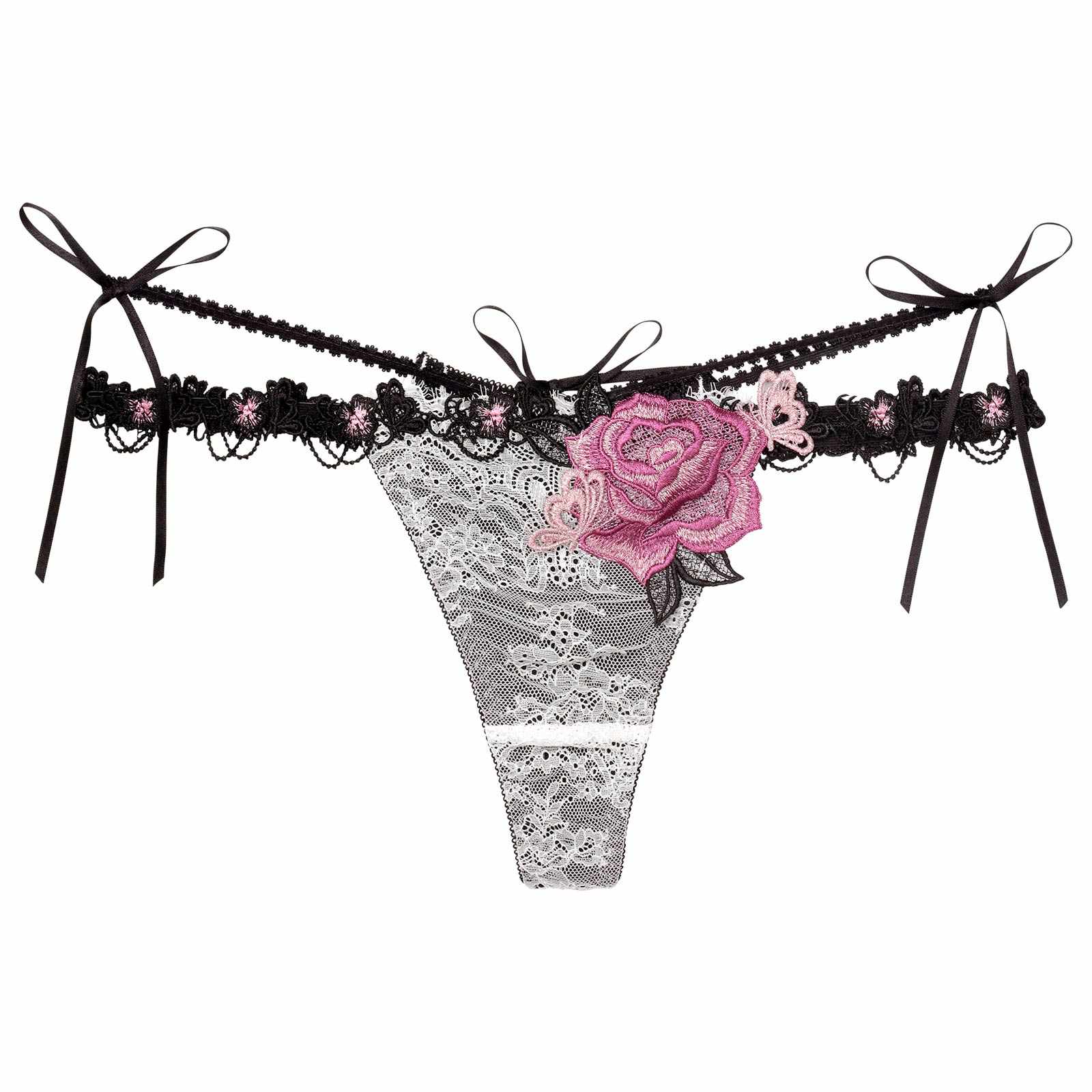 【明日花キララプロデュース/WhipBunny】Brilliance Rose Papillon Shorts / ブリリアンスローズパピヨンショーツ