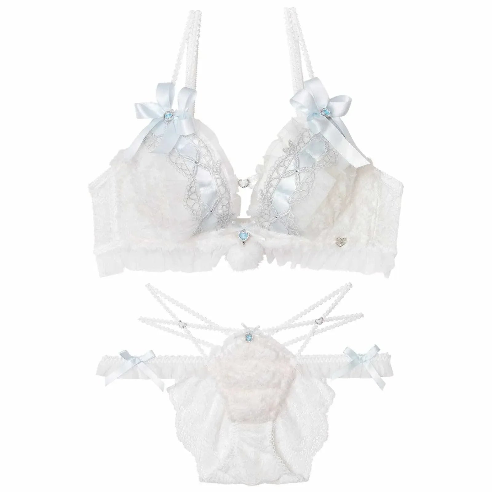 【明日花キララプロデュース/WhipBunny】Fluffy Sweet Puppy Bra&Shorts / フラッフィースウィートパピーブラ&ショーツ