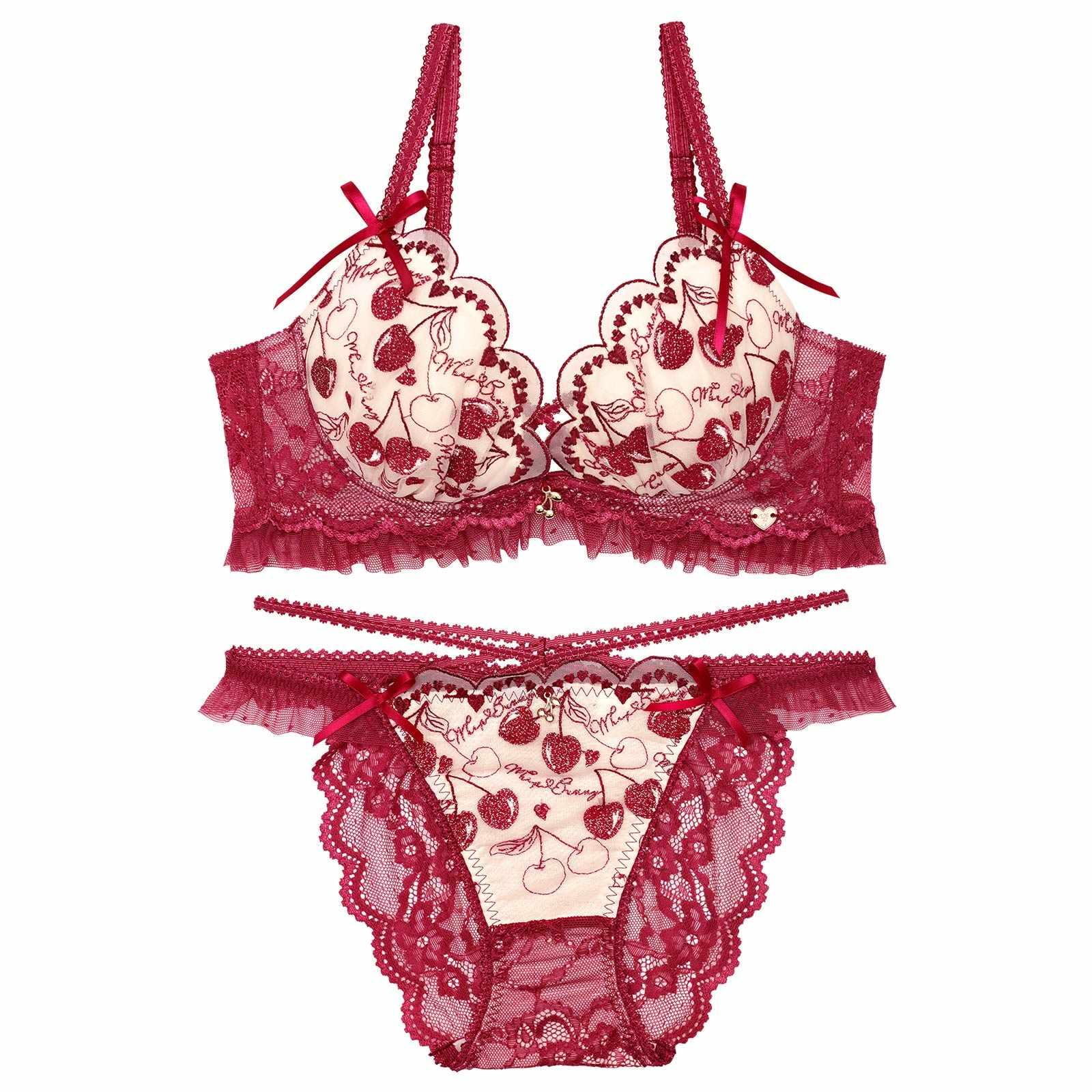 【明日花キララプロデュース/WhipBunny】Twinkle Cherry Frill Bra&Shorts / トゥインクルチェリーフリルブラ&ショーツ