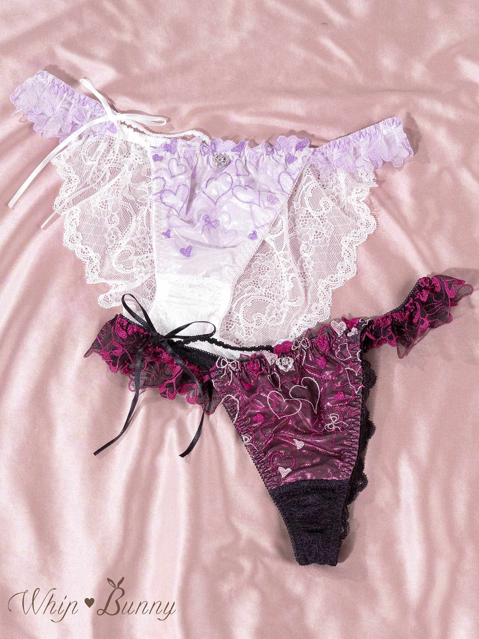 10/31新作!【明日花キララプロデュース/WhipBunny】Romance Glitter Heart Shorts / ロマンスグリッターハートショーツ