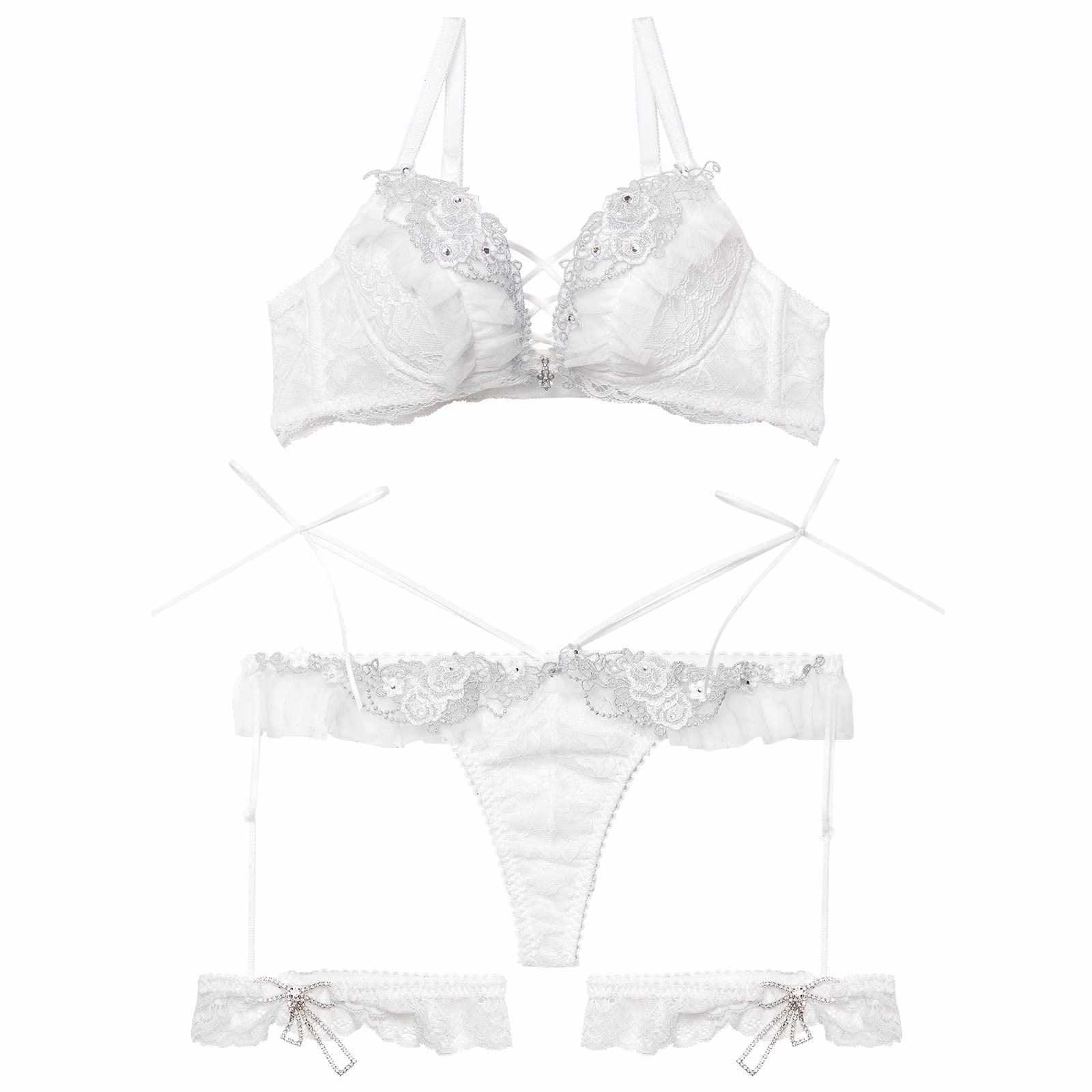 1/9新作!【明日花キララプロデュース/WhipBunny】Queen Rose Bijou Bra&T-back/ クイーンローズビジューブラ&Tバック