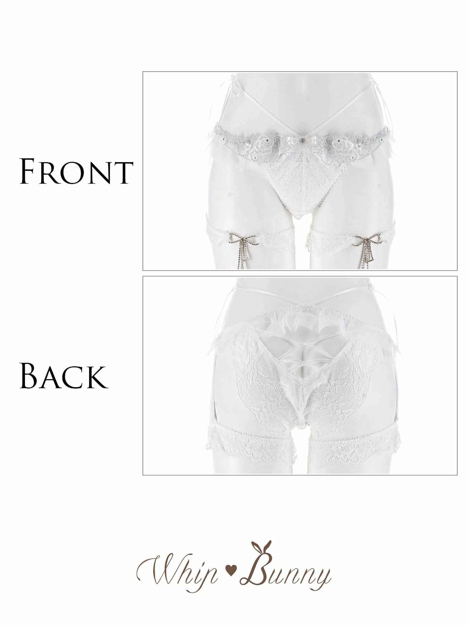 1/9新作!【明日花キララプロデュース/WhipBunny】Queen Rose Bijou Shorts/ クイーンローズビジューショーツ