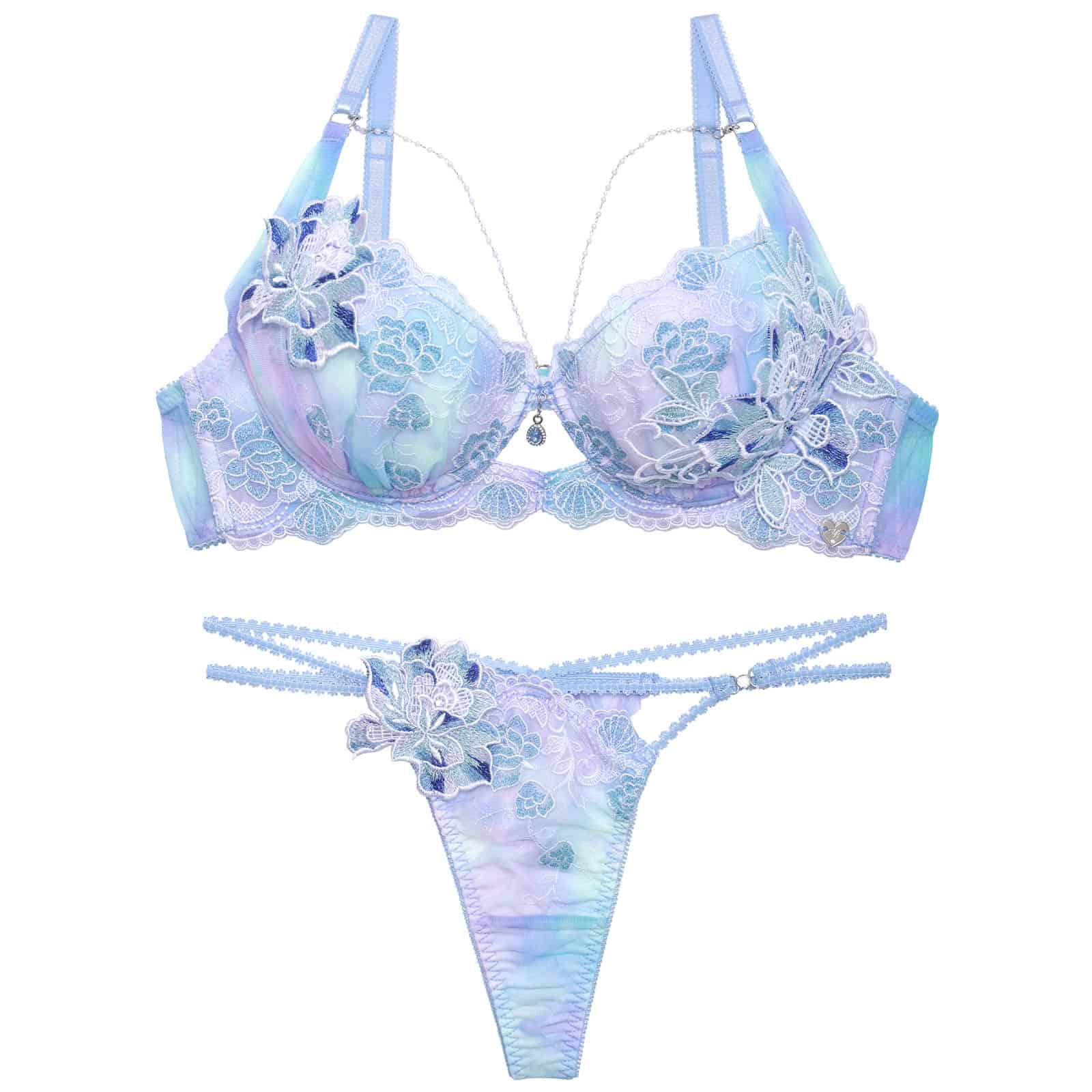 7/31新作!【明日花キララプロデュース/WhipBunny】Mermaid Aqua Shell Bra&T-back / マーメイドアクアシェルブラ&Tバック