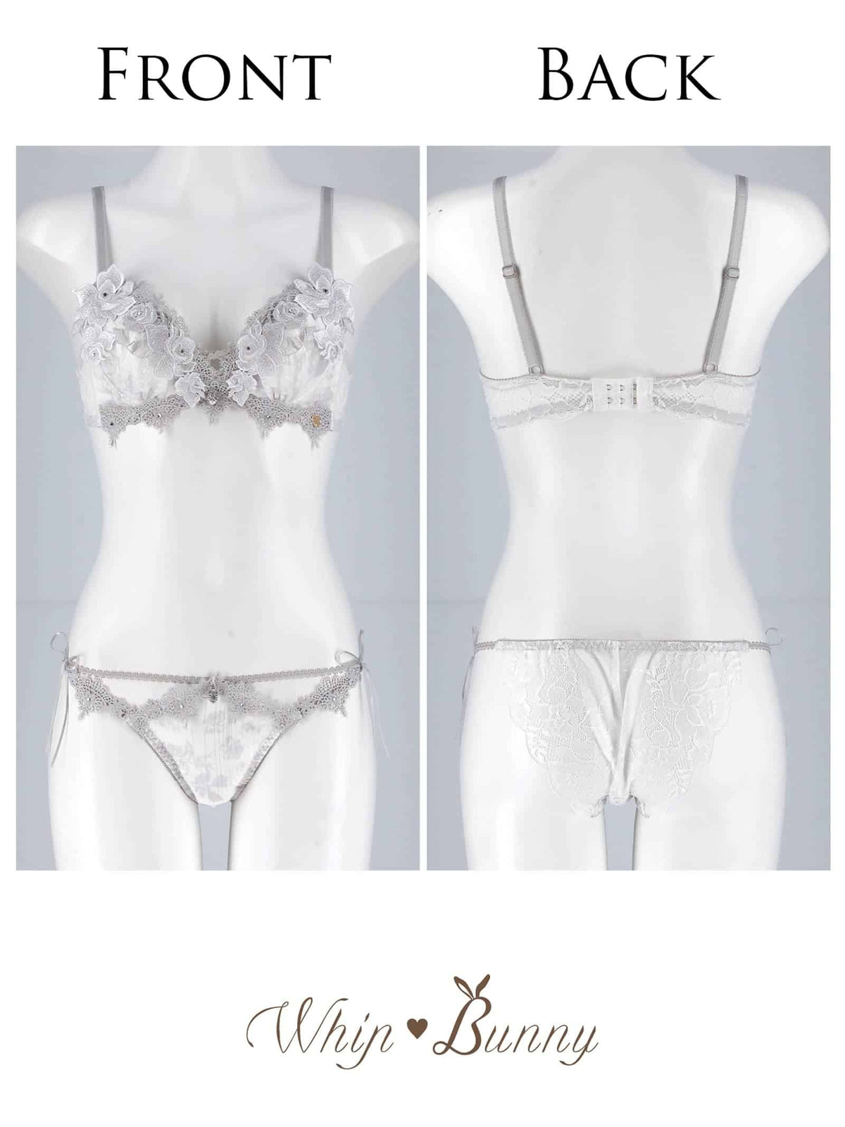 9/16新作!【明日花キララプロデュース/WhipBunny】Secret Rose Garden Bra&Shorts / シークレットローズガーデンブラ&ショーツ