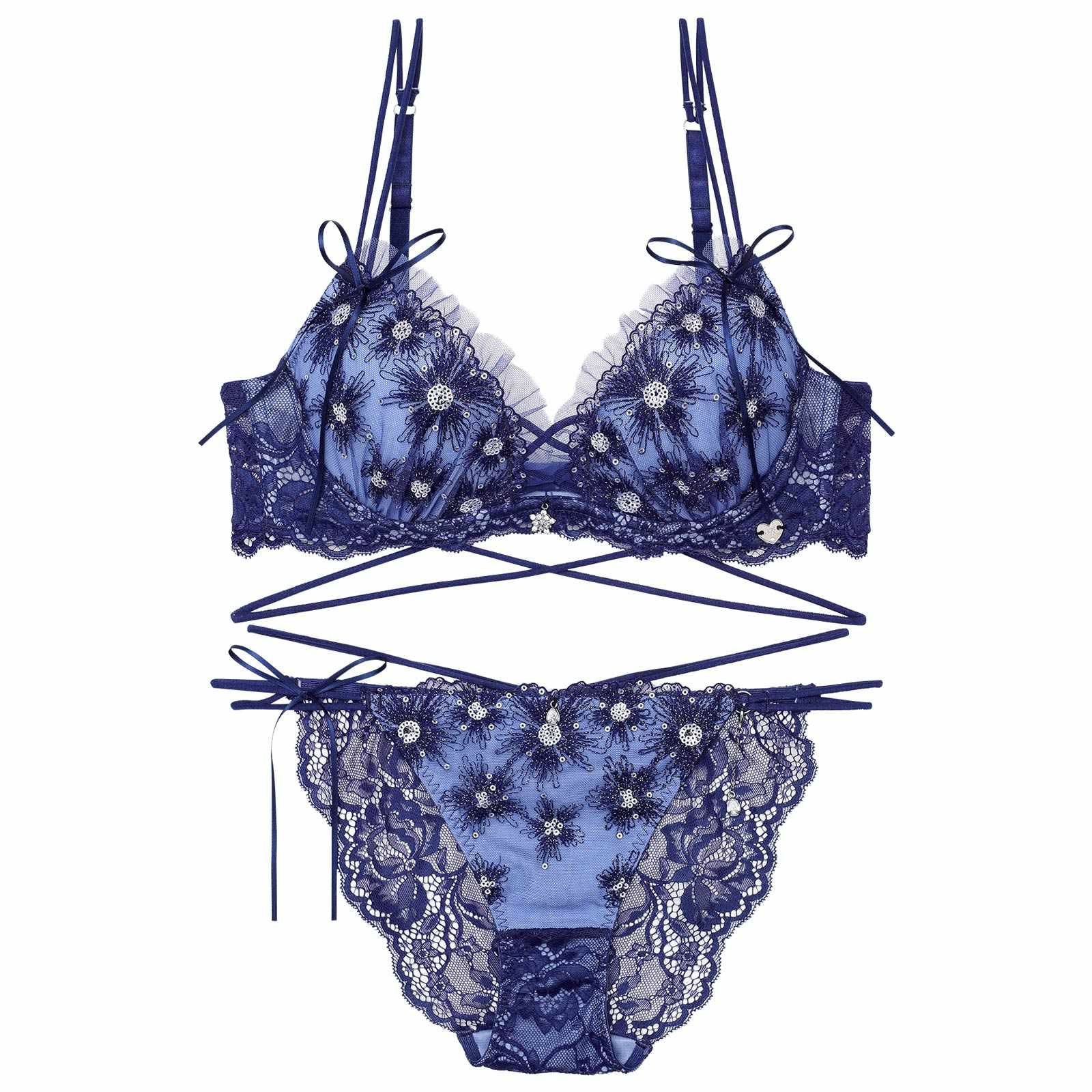 【明日花キララプロデュース/WhipBunny】Aurora Shine Sequin Bra&Shorts / オーロラシャインスパンコールブラ&ショーツ