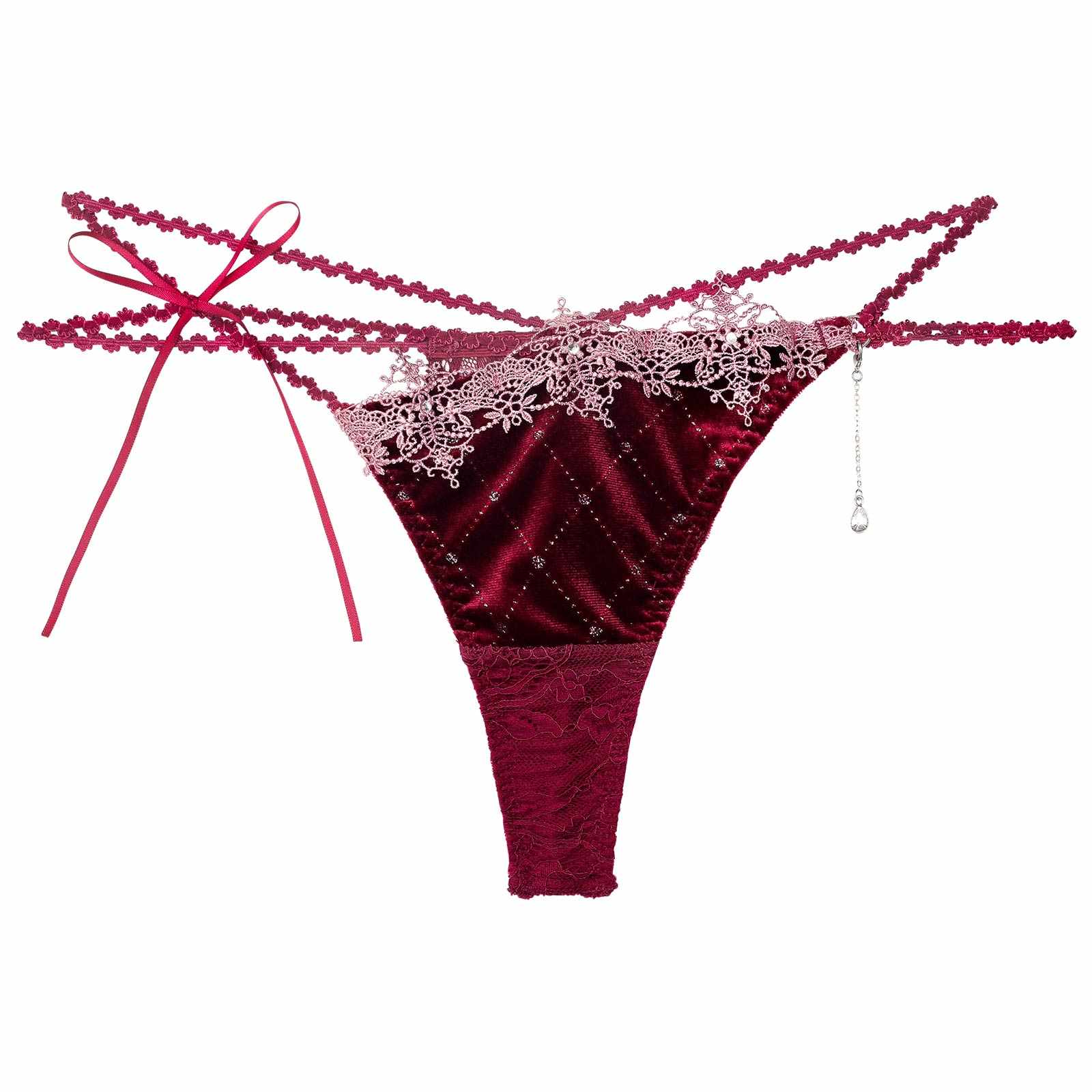 12/12再販!【明日花キララプロデュース/WhipBunny】Luxe Jewelry Velour Shorts / リュクスジュエリーベロアショーツ