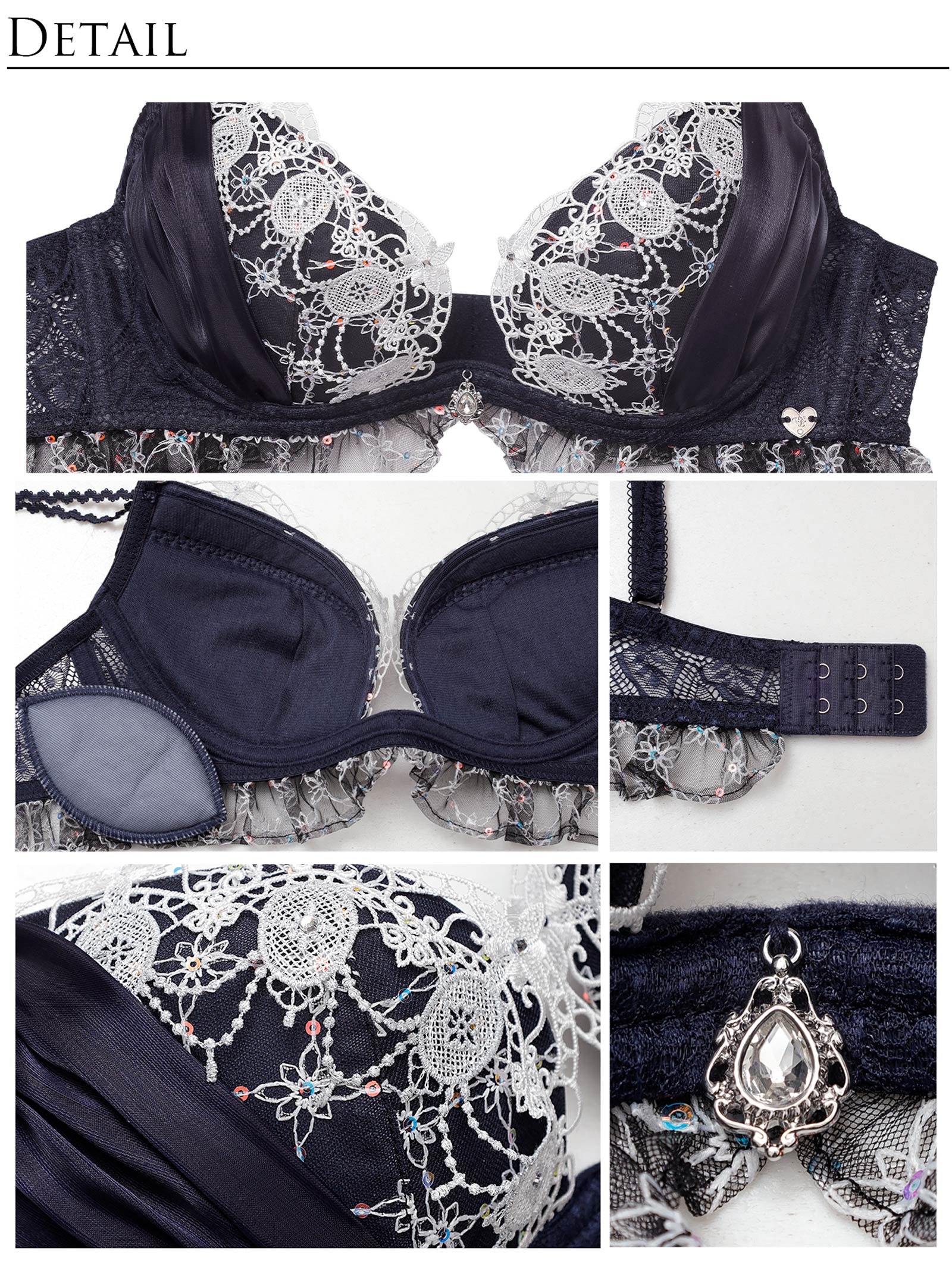 3/13新作!【明日花キララプロデュース/WhipBunny】Princess Lame Chiffon Bra&Shorts / プリンセスラメシフォンブラ&ショーツ