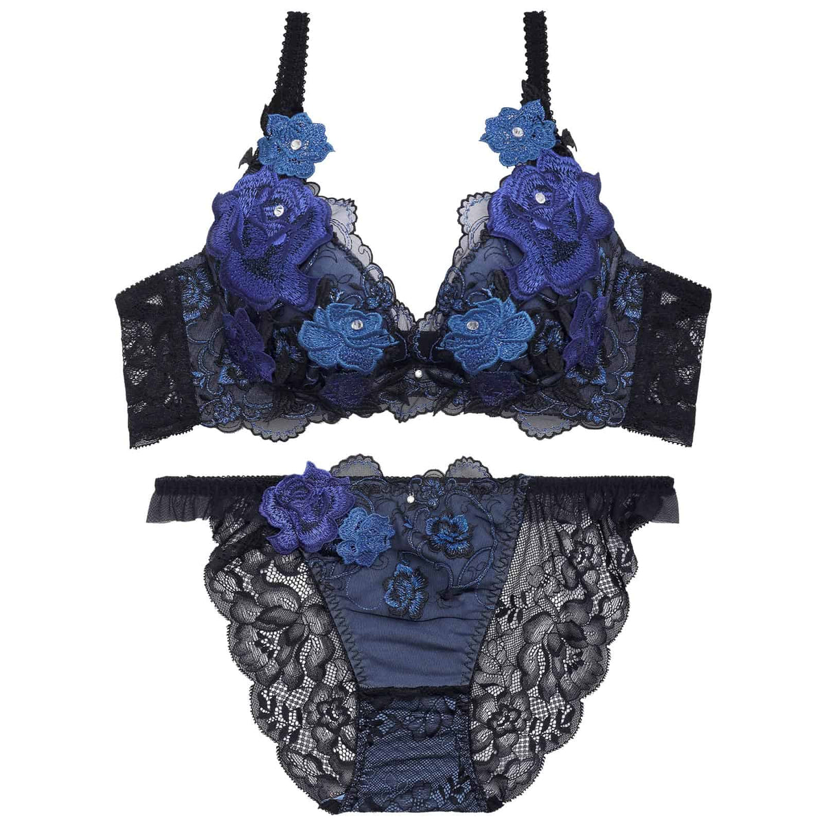 10/23新作!【明日花キララプロデュース/WhipBunny】Rich Rose Blossom Bra&Shorts / リッチローズブロッサムブラ&ショーツ