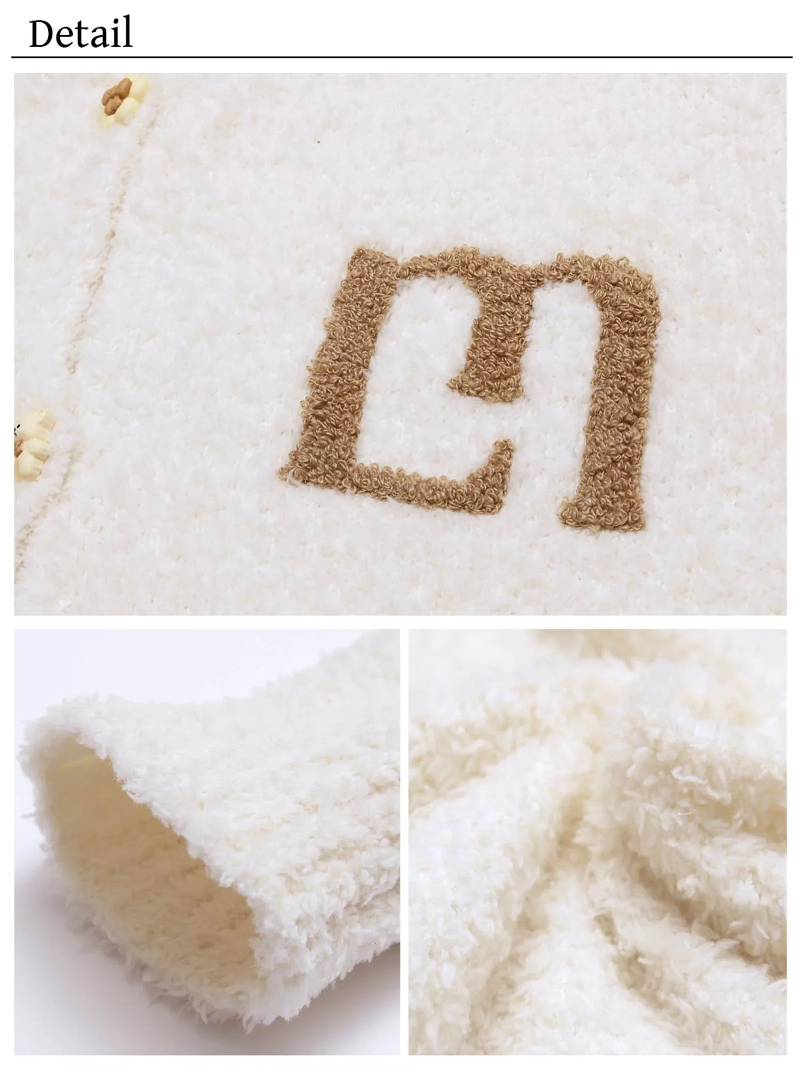 【YouTuber流那プロデュース/Lulumerry】クッキーベア ルームウェア レディーストップス&ショートパンツ&ヘアバンドセット / ホワイトベア(WHITE) - 【公式】247Lingerie