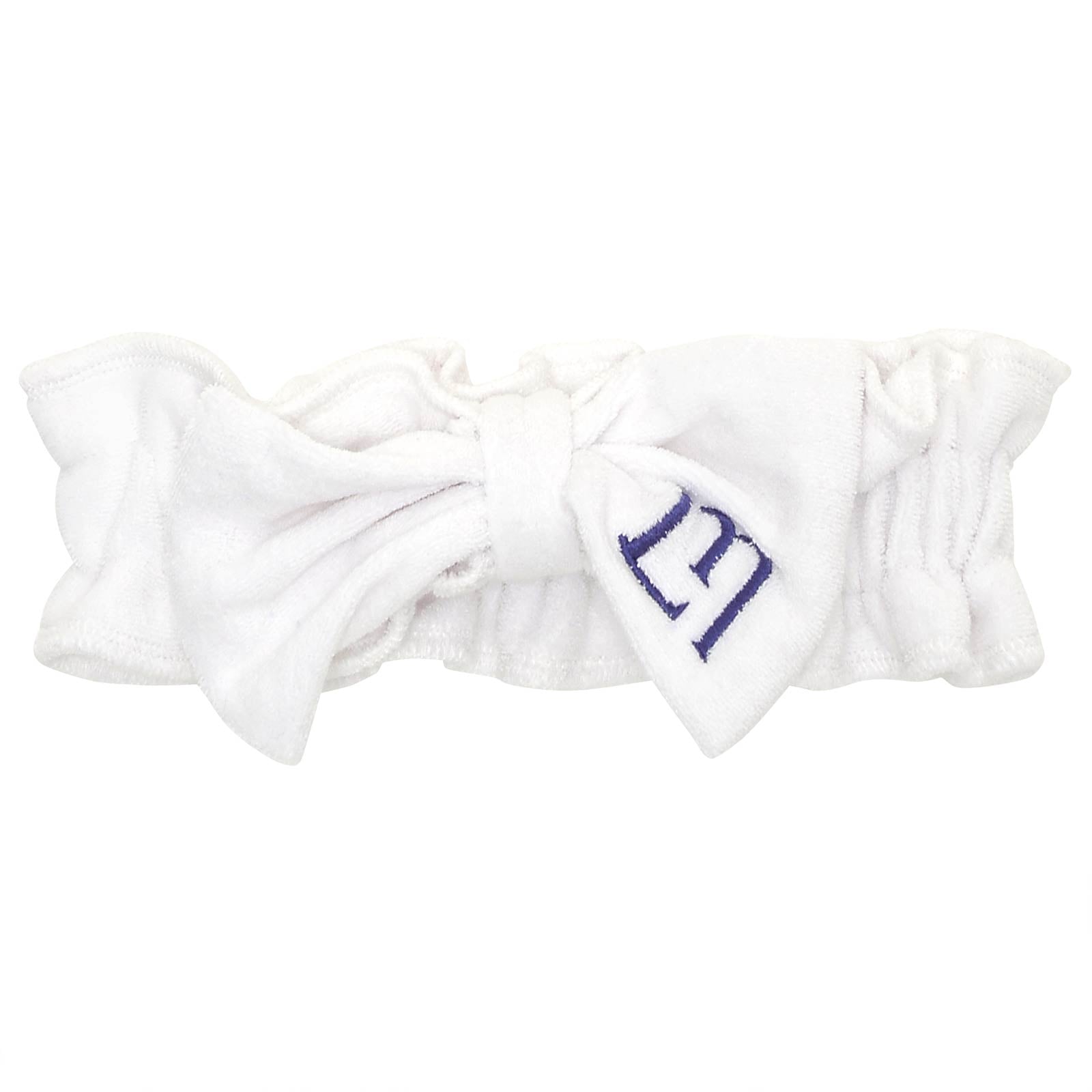 【YouTuber流那プロデュース/Lulumerry】モノグラム刺繍入りリボンヘアバンド