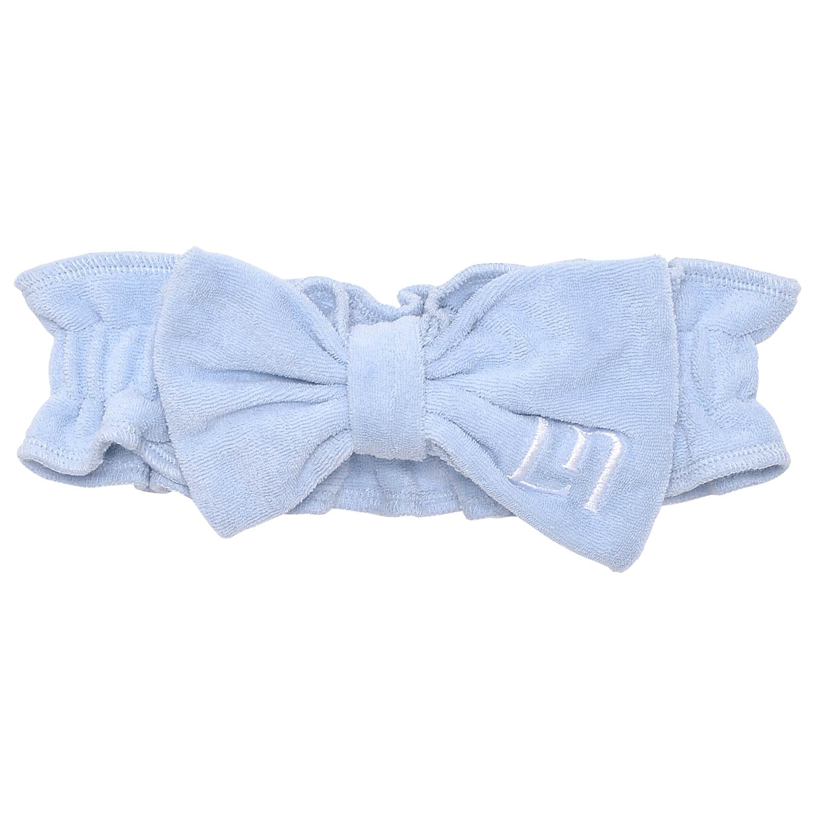 【YouTuber流那プロデュース/Lulumerry】モノグラム刺繍入りリボンヘアバンド