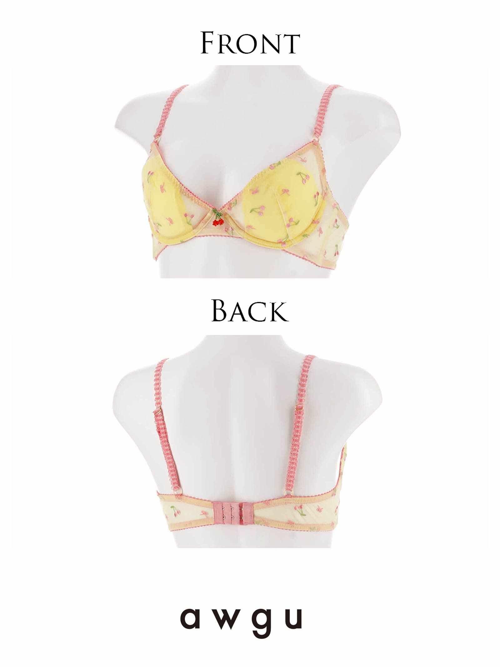 【Alisa Uenoプロデュース/awgu】CHERRY Series ブラジャー