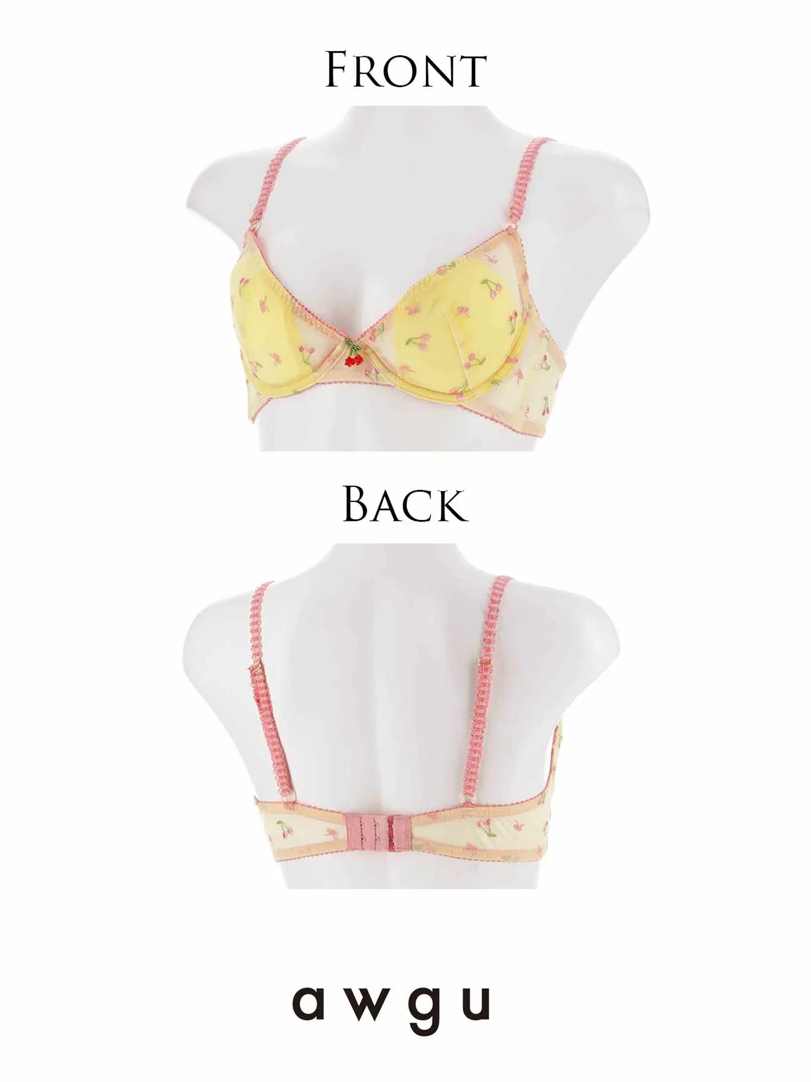 【Alisa Uenoプロデュース/awgu】CHERRY Series ブラジャー - 【公式】247Lingerie