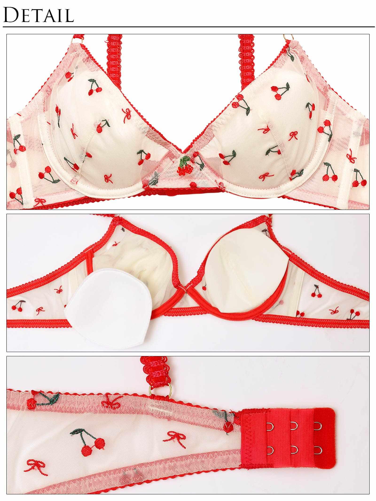 【Alisa Uenoプロデュース/awgu】CHERRY Series ブラジャー - 【公式】247Lingerie