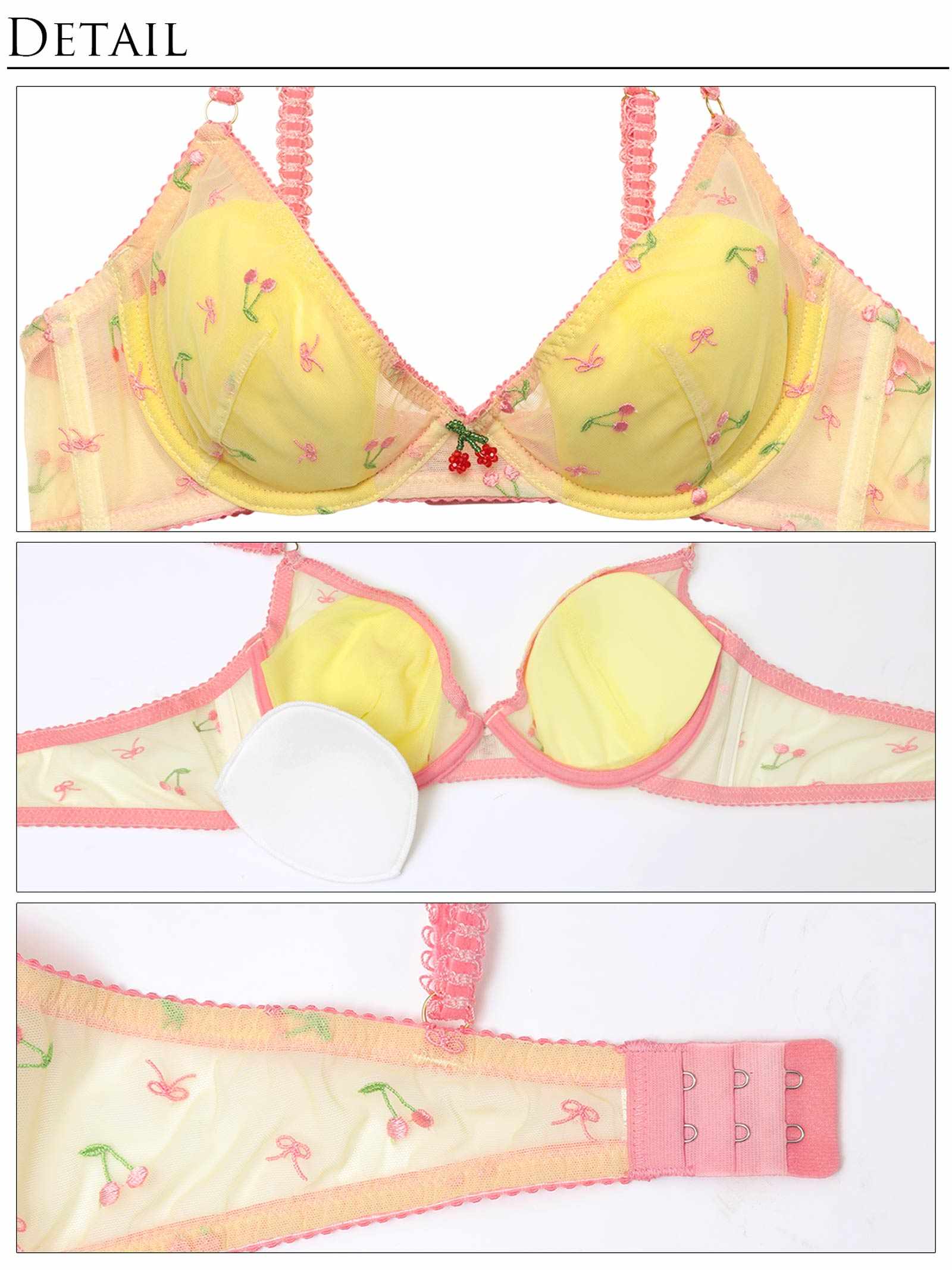 【Alisa Uenoプロデュース/awgu】CHERRY Series ブラジャー