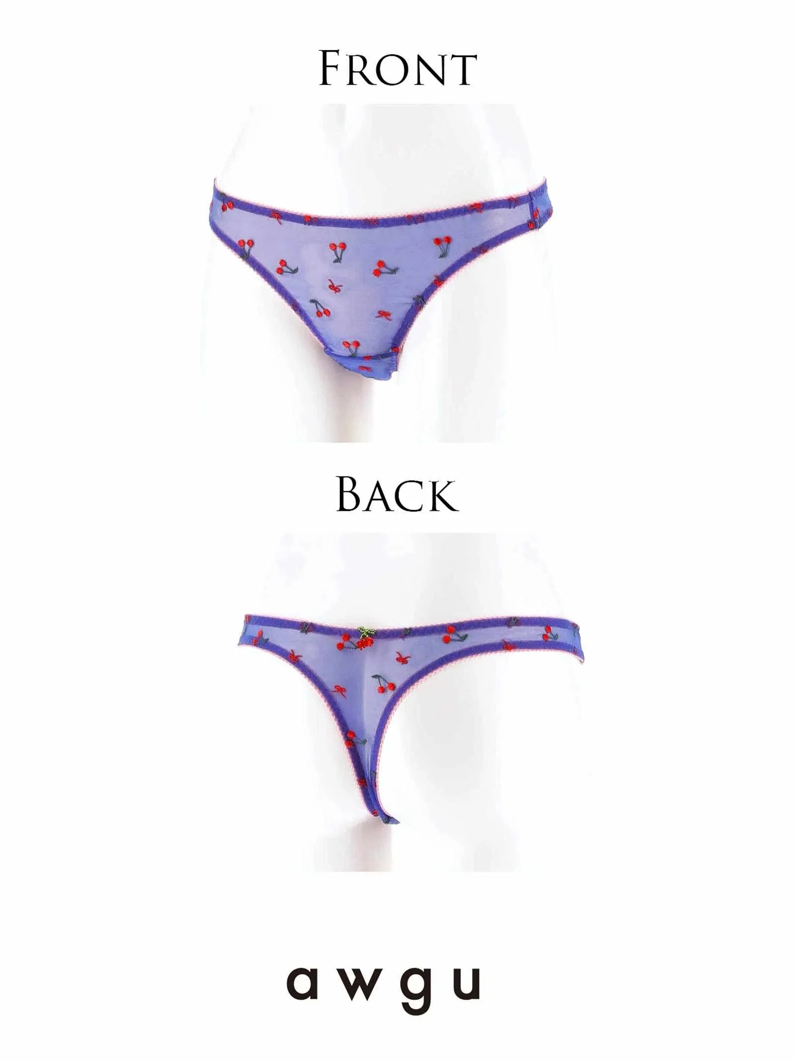 【Alisa Uenoプロデュース/awgu】CHERRY Series Tショーツ - 【公式】247Lingerie