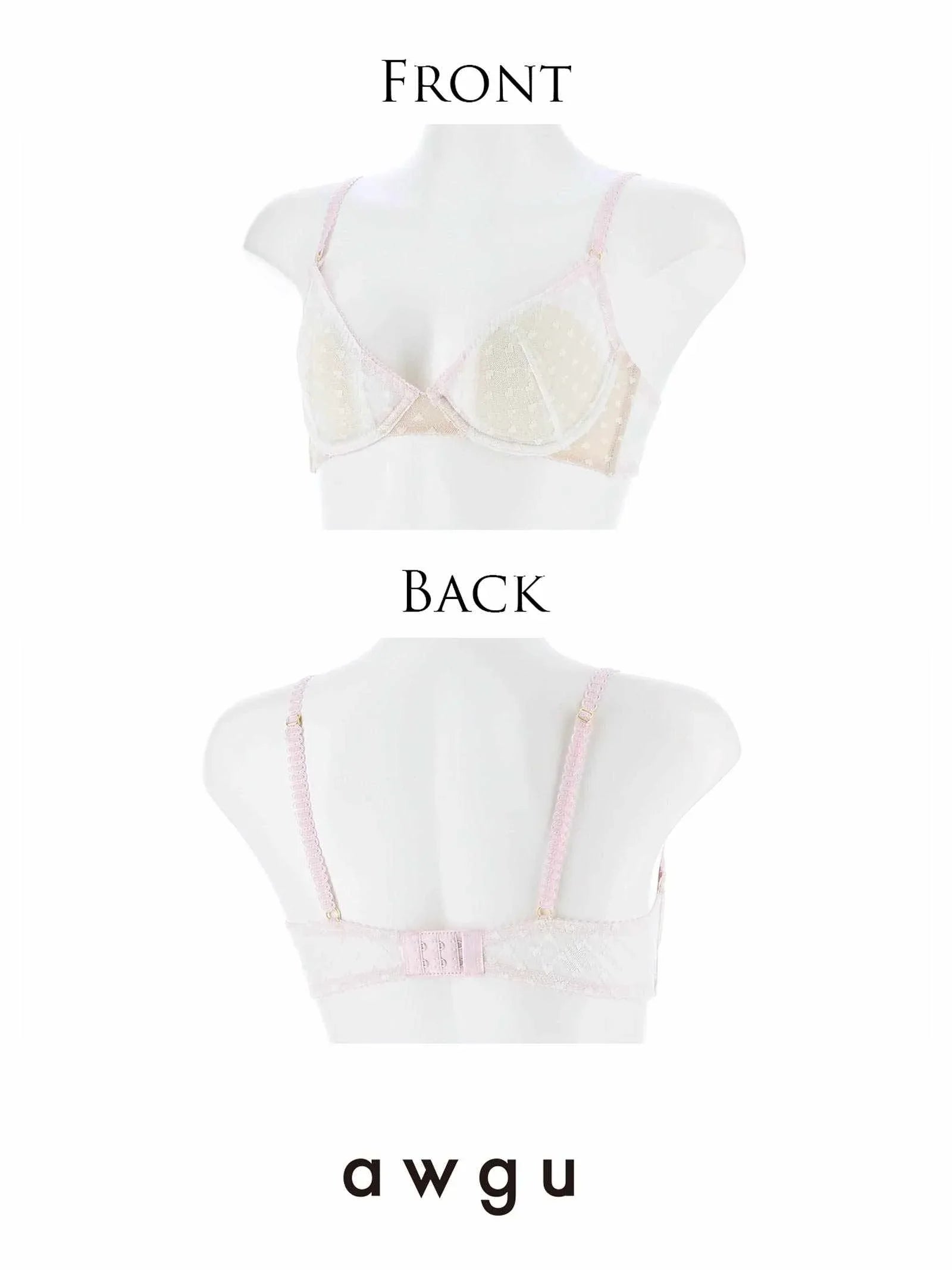 【Alisa Uenoプロデュース/awgu】HEART Series ブラジャー - 【公式】247Lingerie