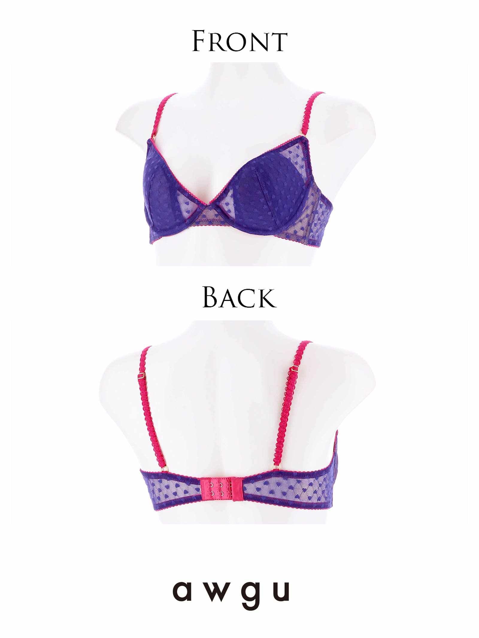 【Alisa Uenoプロデュース/awgu】HEART Series ブラジャー