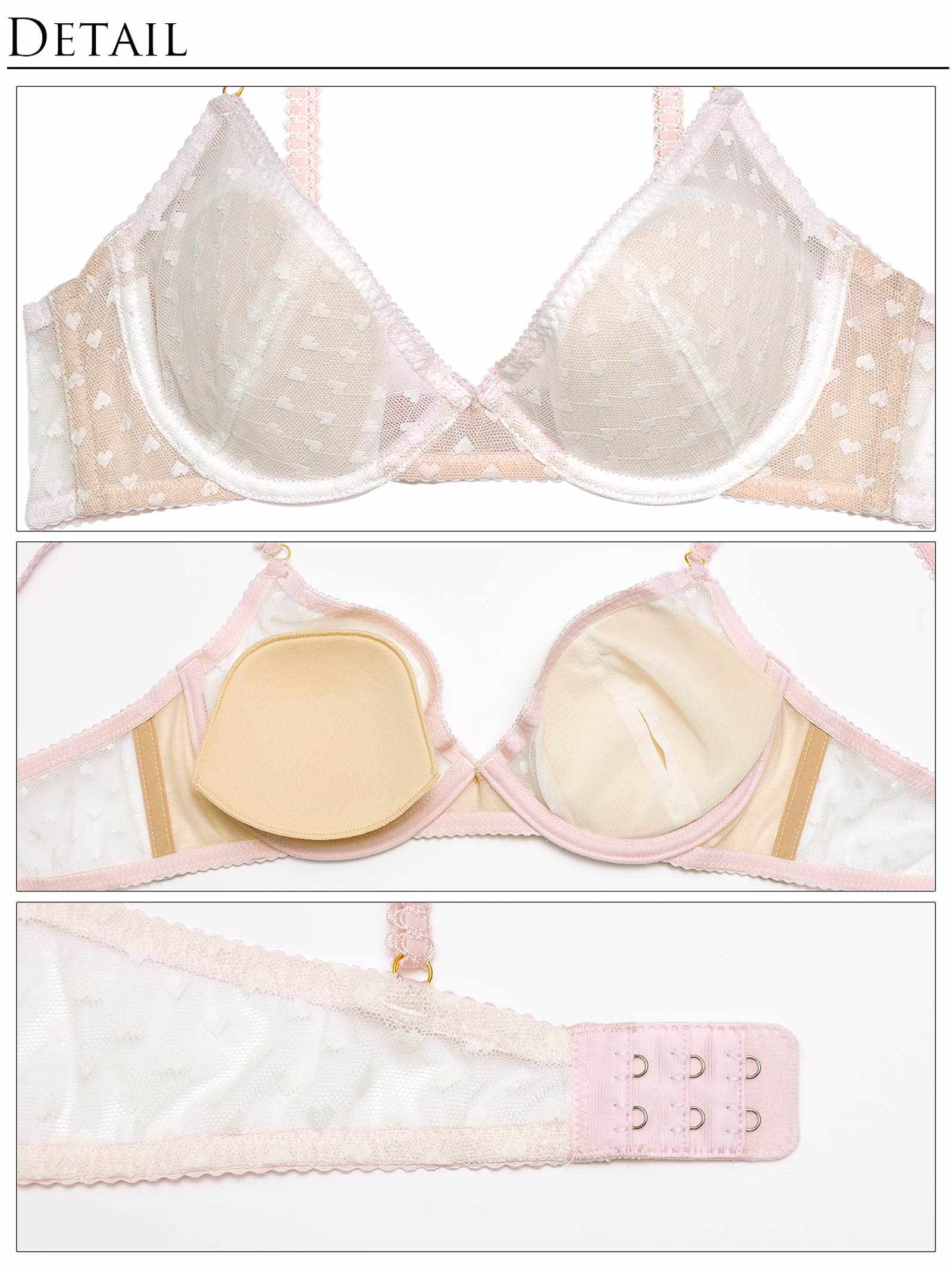 【Alisa Uenoプロデュース/awgu】HEART Series ブラジャー