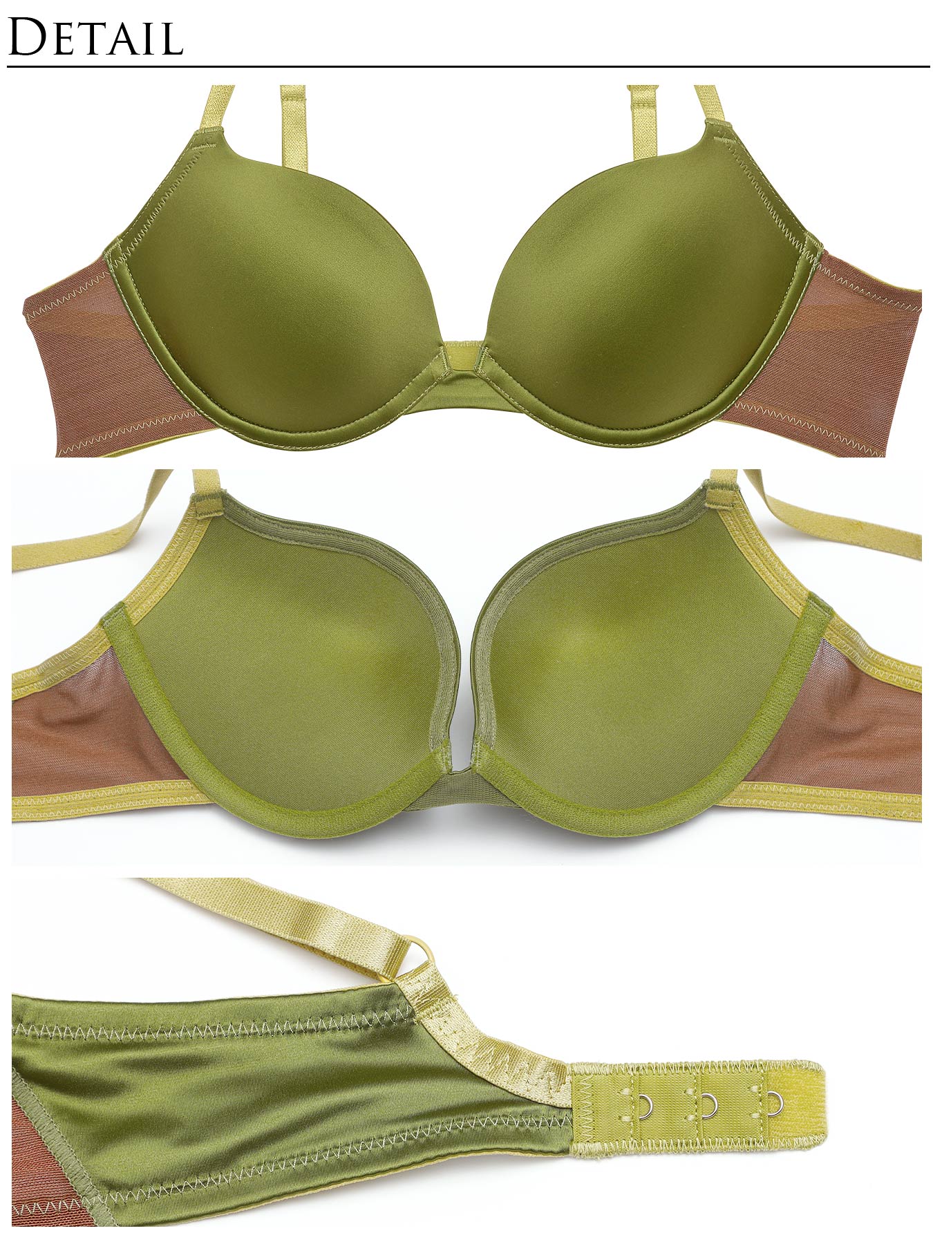 【Alisa Uenoプロデュース/awgu】LUXURY Series ブラジャー/KHAKI - 【公式】247Lingerie