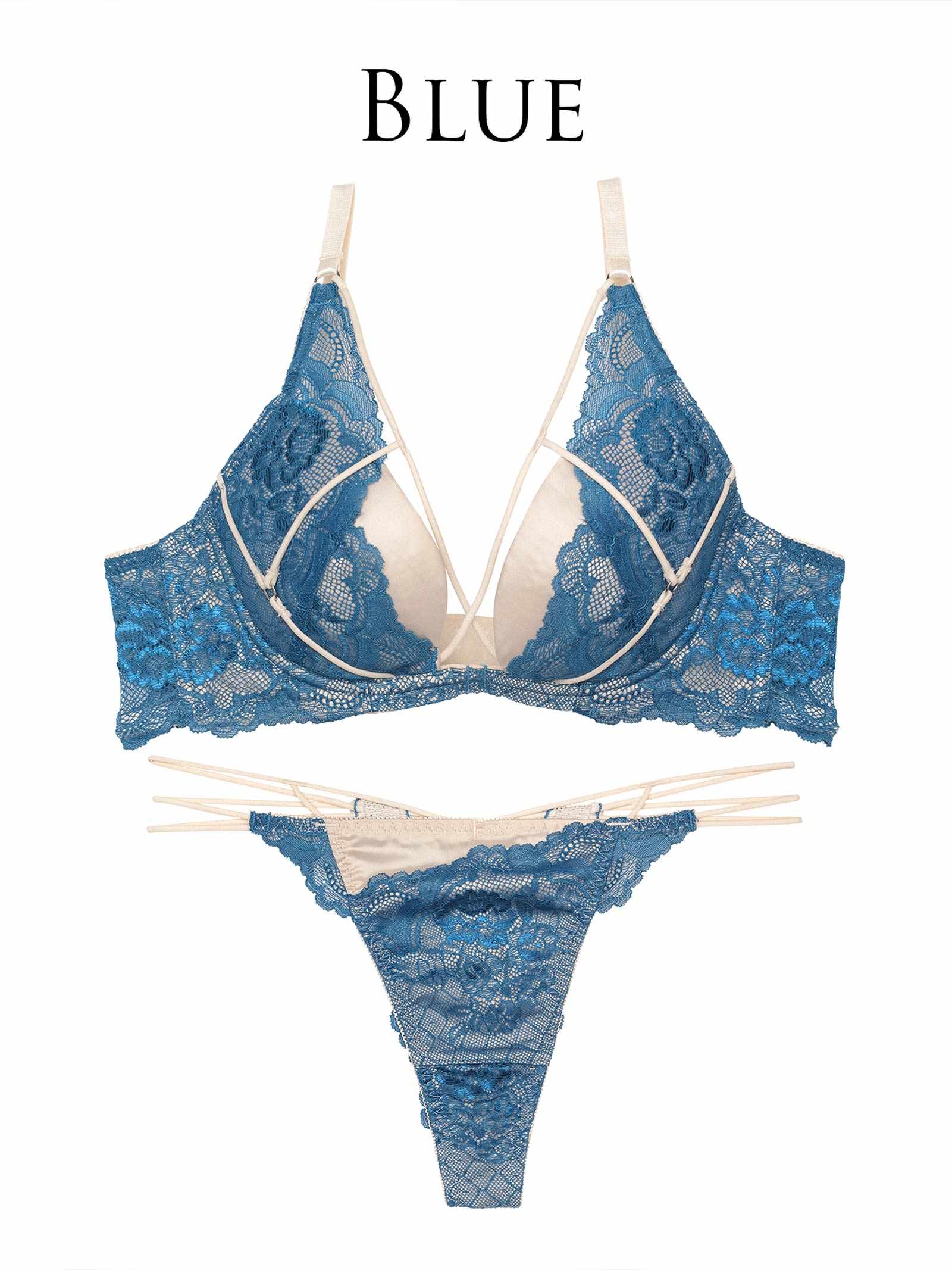 8/5新作!【ぴょな(PyunA.)プロデュース/Enfel】レイヤードデビル ブラジャー&Tバック