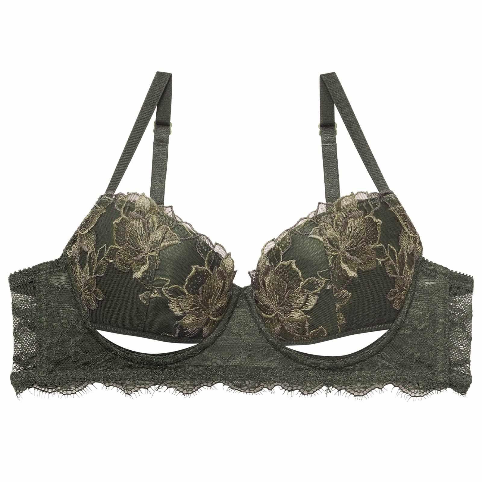 2/12新作!【ぴょな(PyunA.)プロデュース/Enfel】ブルームカットブラジャー カーキ