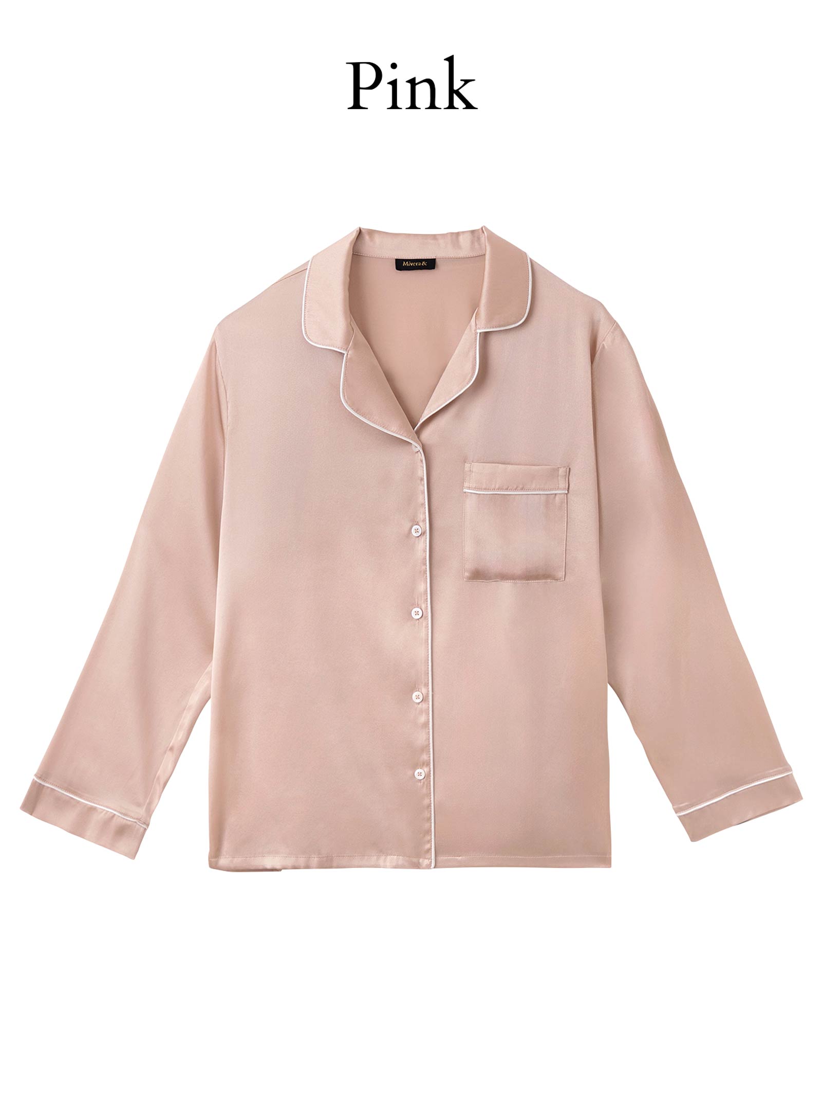 【Mivera&/みゆうプロデュース】シルクグレースパジャマ