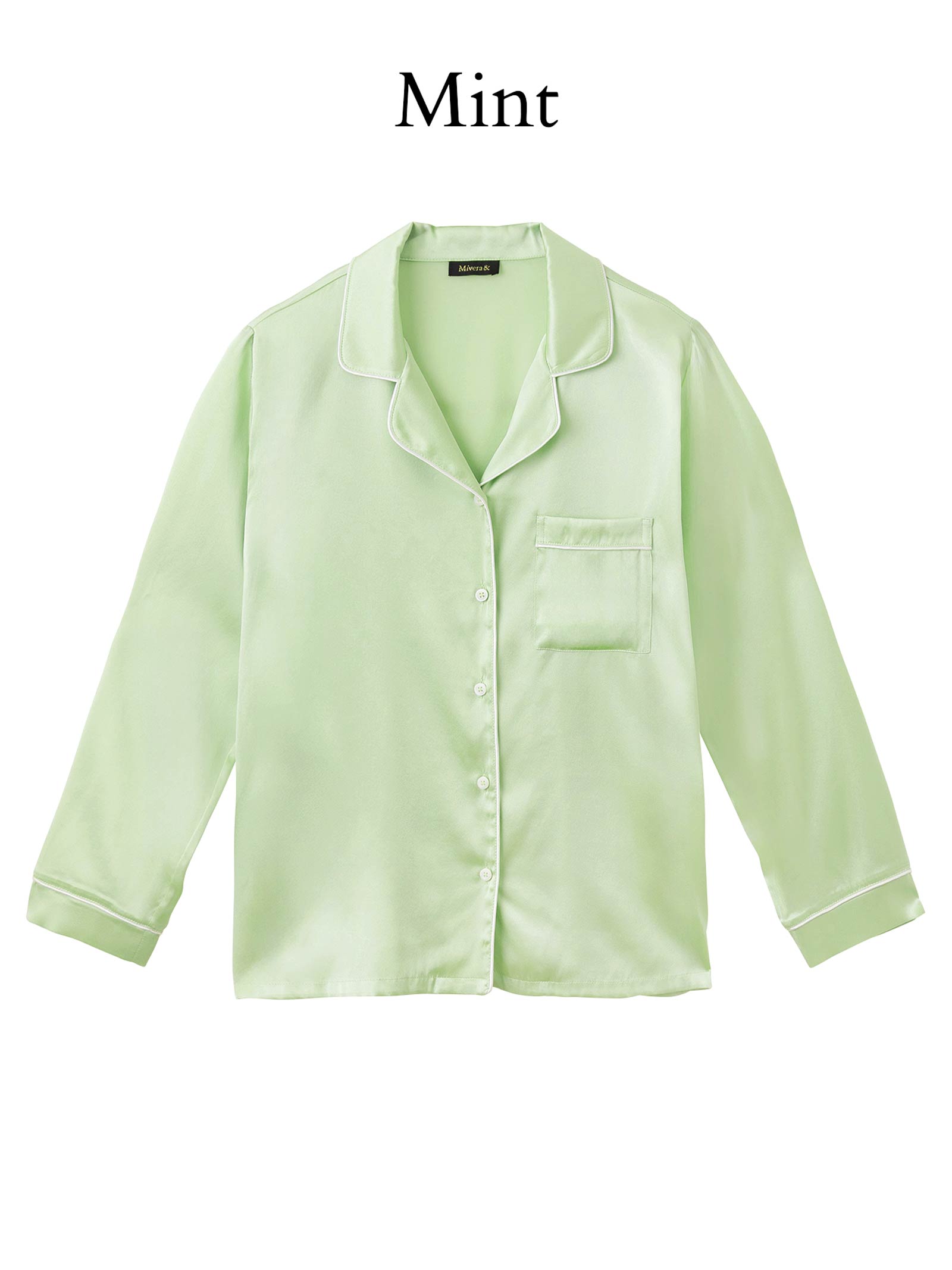 【Mivera&/みゆうプロデュース】シルクグレースパジャマ