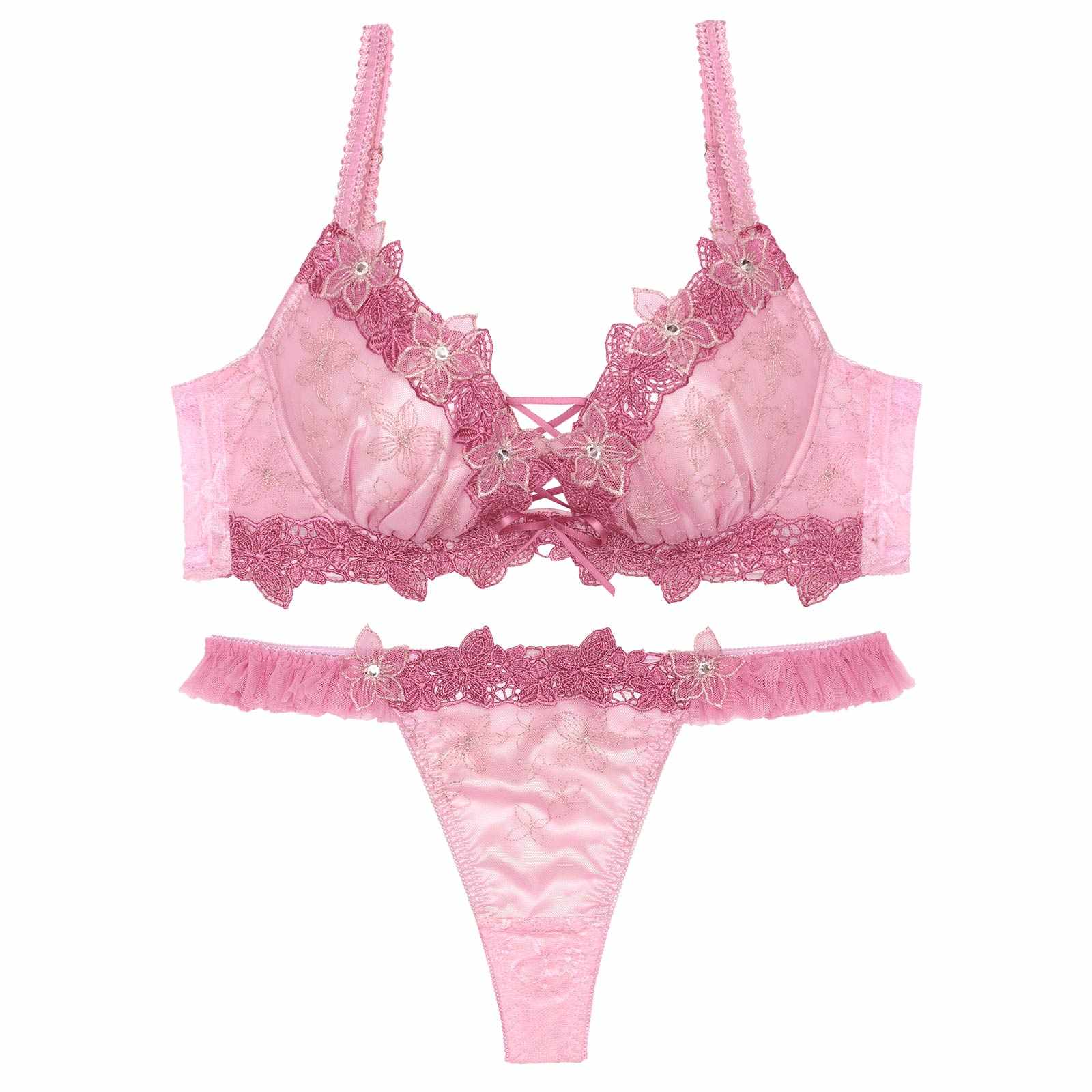 【伊藤桃々プロデュース/Rosem】ピーチブロッサムブラセット/チェリーピンク