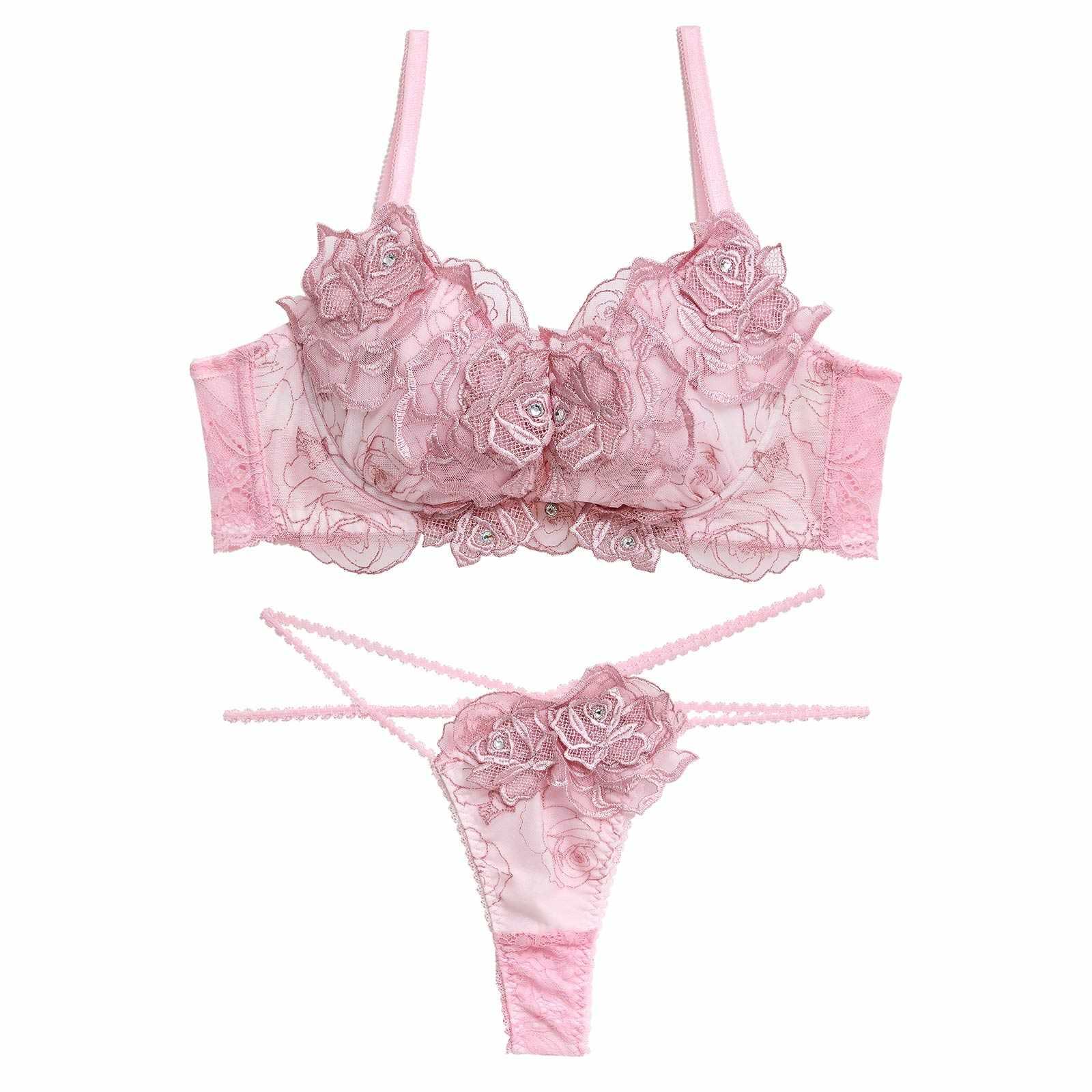 2/6新作!【伊藤桃々プロデュース/Rosem】ロマンティックローズブラセット/ローズピンク