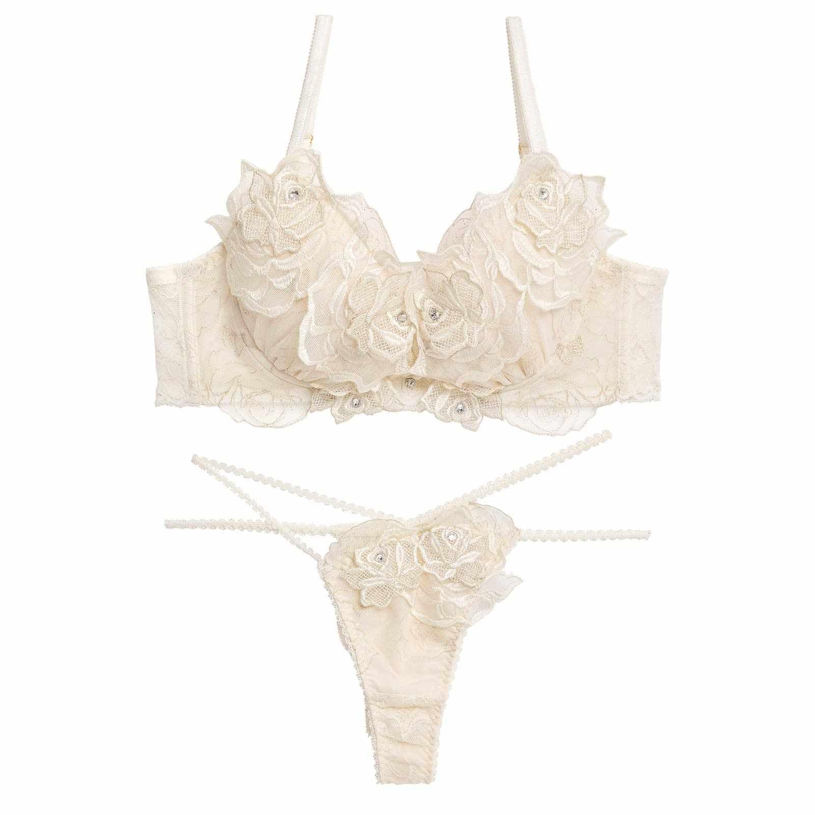 2/6新作!【伊藤桃々プロデュース/Rosem】ロマンティックローズブラセット/フローラルホワイト