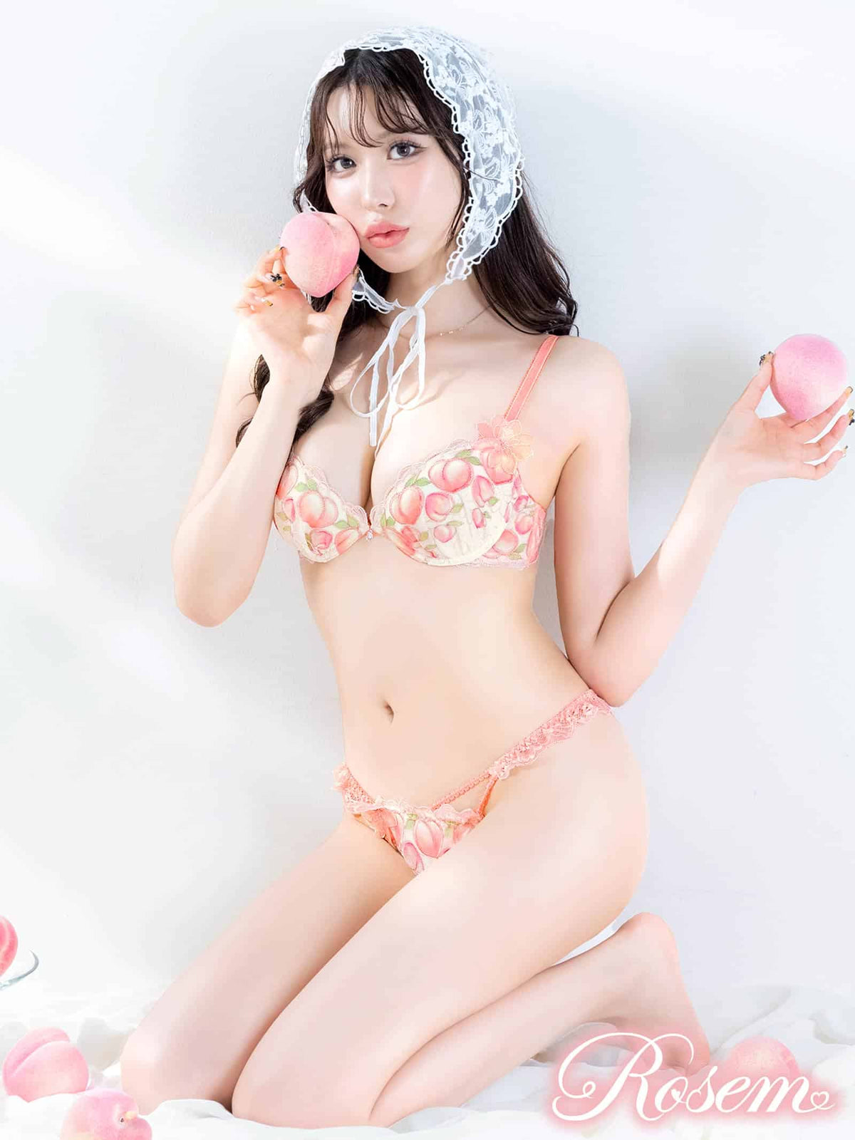 9/25新作!【伊藤桃々プロデュース/Rosem】ピーチロゼムブラセット
