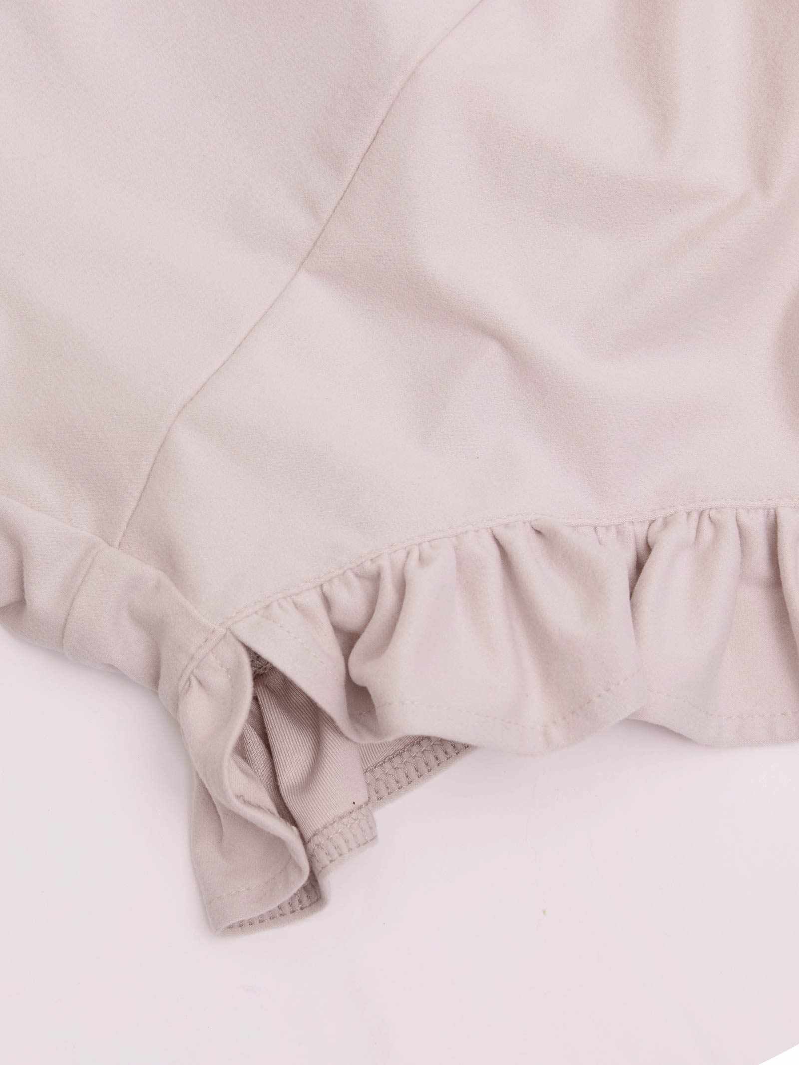 【Mivera&/みゆうプロデュース】Belle Drape Rompers ベルドレープロンパース/GRAY