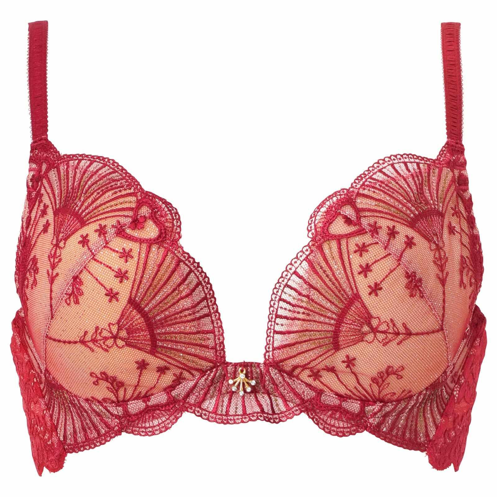 【Mivera&/みゆうプロデュース】Majestic Queen Bra マジェスティッククイーンブラ / RED