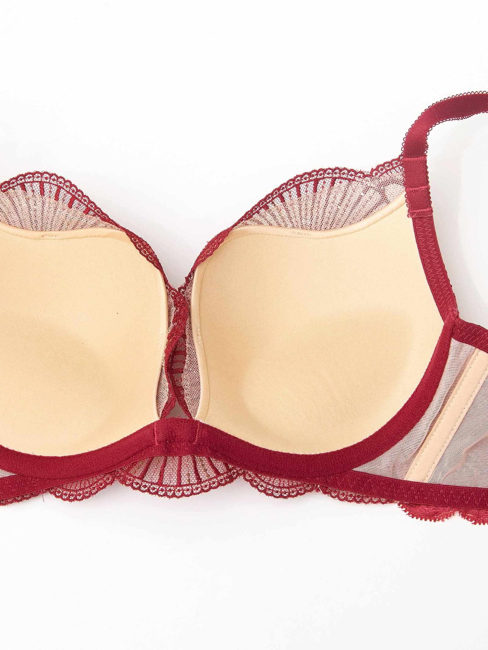 【Mivera&/みゆうプロデュース】Majestic Queen Bra マジェスティッククイーンブラ / RED