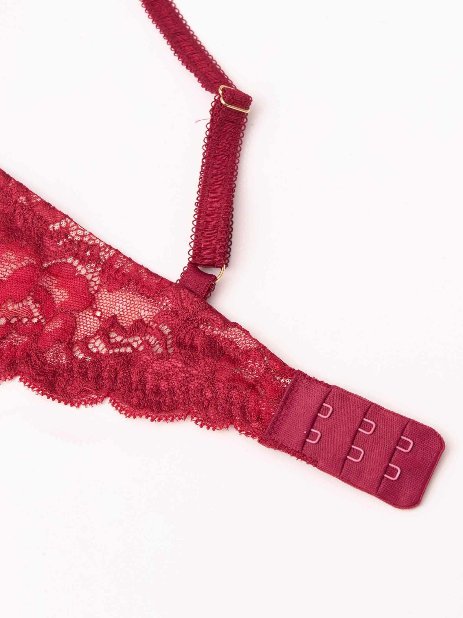 【Mivera&/みゆうプロデュース】Majestic Queen Bra マジェスティッククイーンブラ / RED