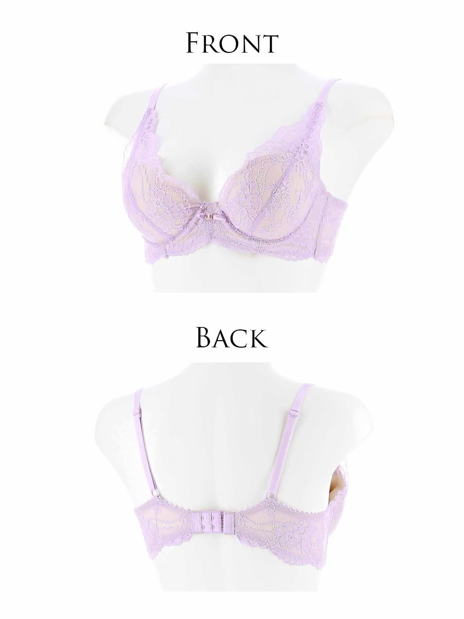 12/19新作!【かとゆり着用】Ballerina Lace Bra&shorts バレリーナレースブラ&バック透けフルバックショーツ