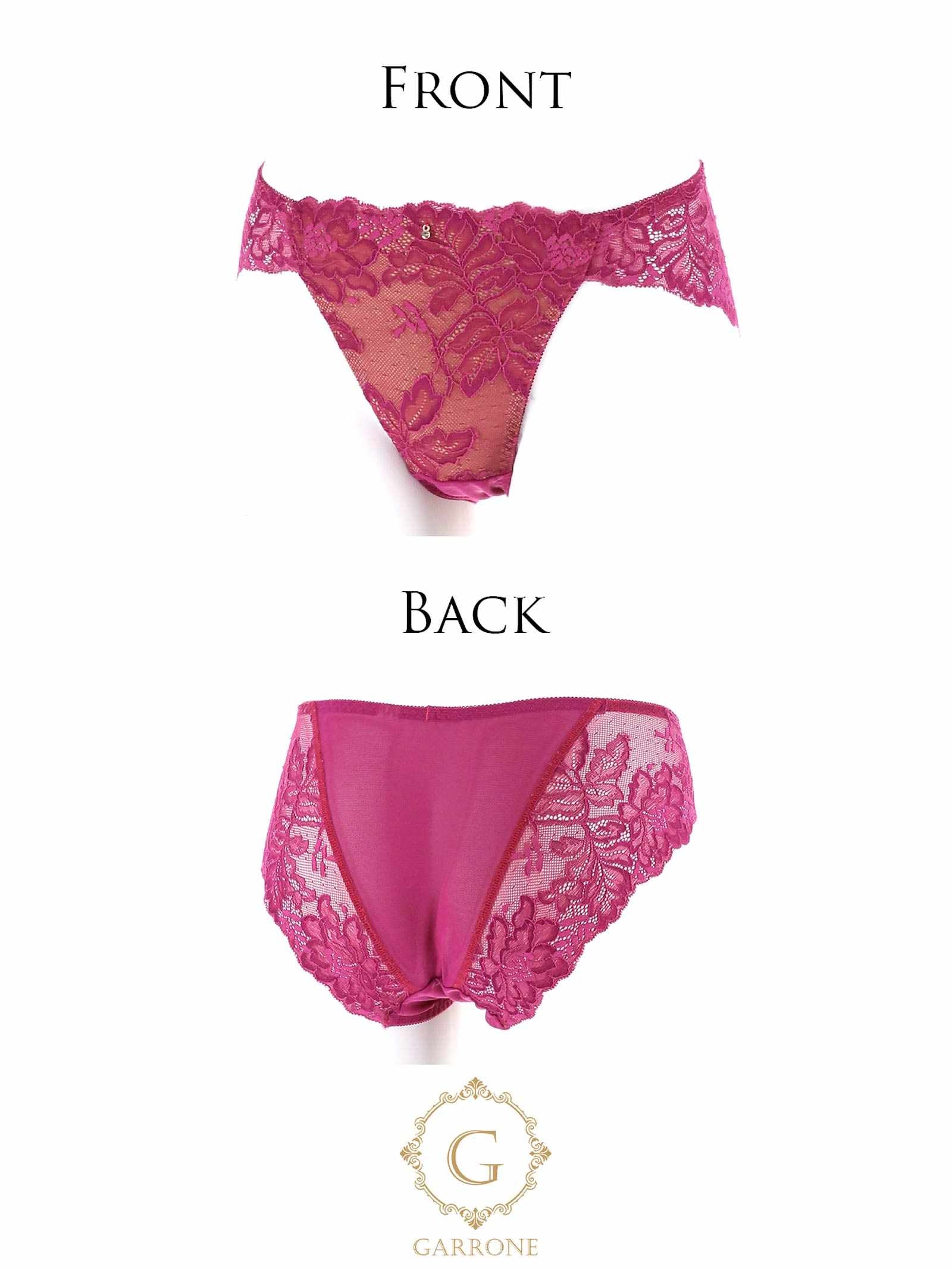 【ダレノガレ明美プロデュース/GARRONE】Masquerade Luxury Bra&shorts マスカレードラグジュアリーブラ&ショーツ