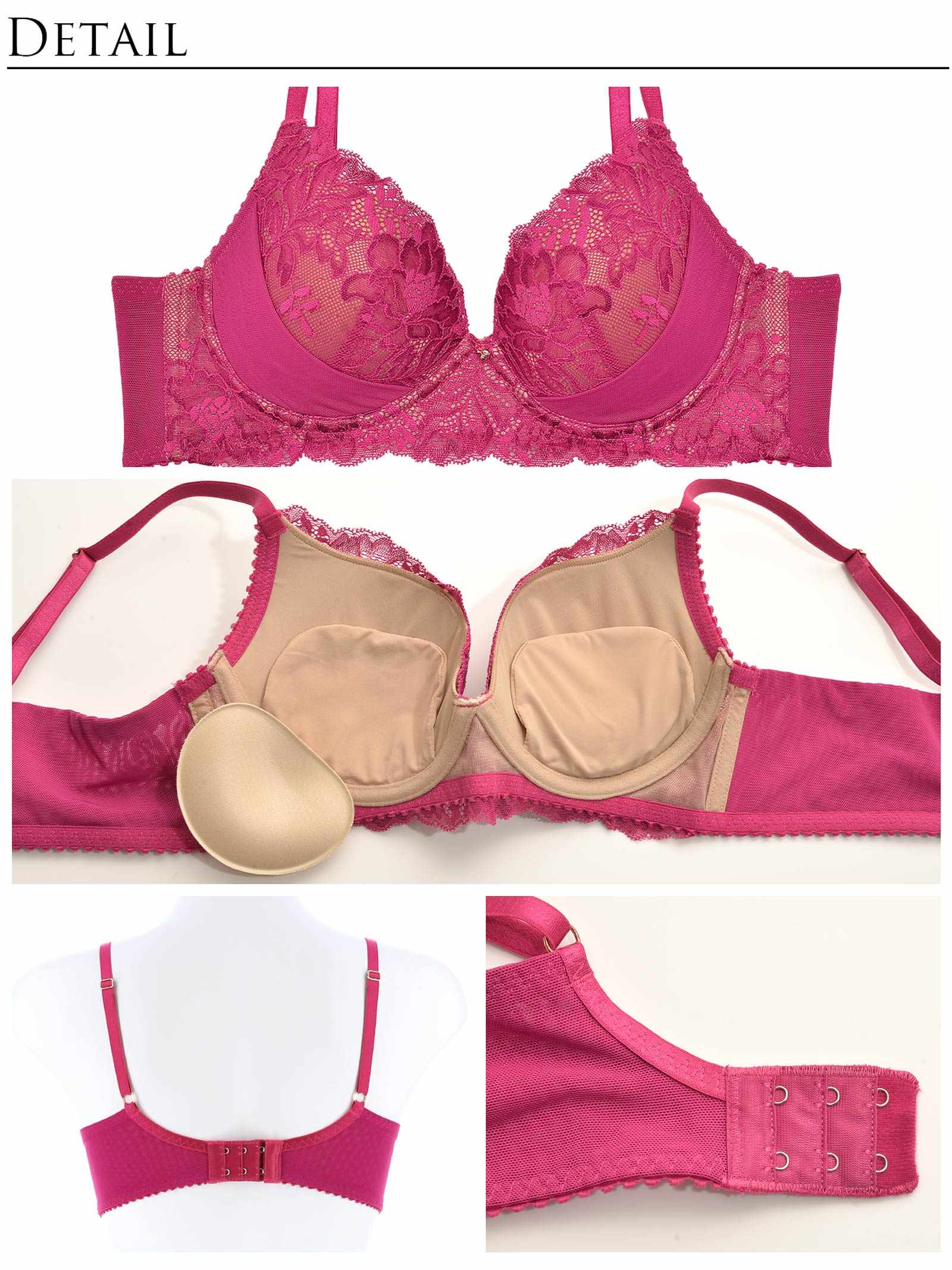 【ダレノガレ明美プロデュース/GARRONE】Masquerade Luxury Bra&shorts マスカレードラグジュアリーブラ&ショーツ