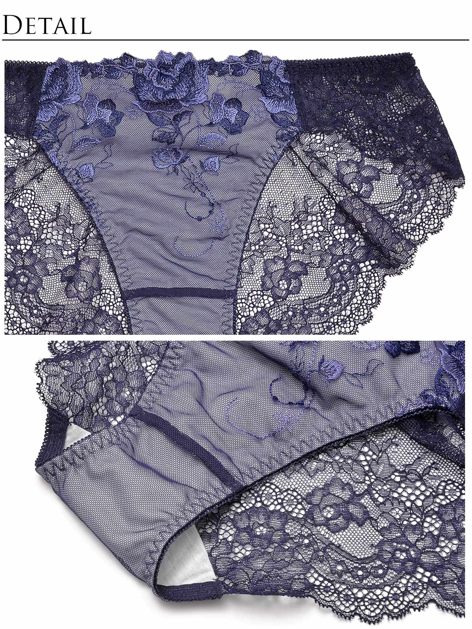 【ダレノガレ明美プロデュース/GARRONE】rose antique bra&shorts ローズ アンティーク ブラ&ショーツ