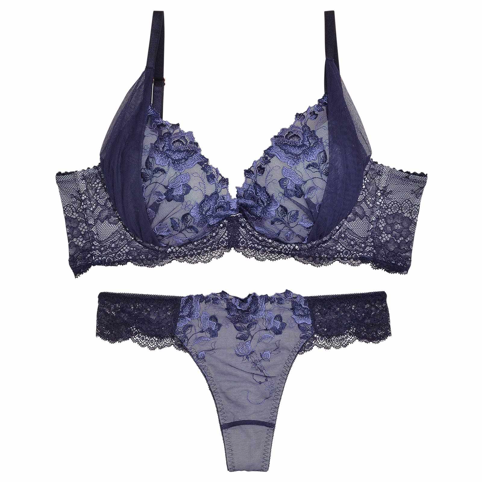 【ダレノガレ明美プロデュース/GARRONE】rose antique bra&T-back ローズ アンティーク ブラ&Tバック