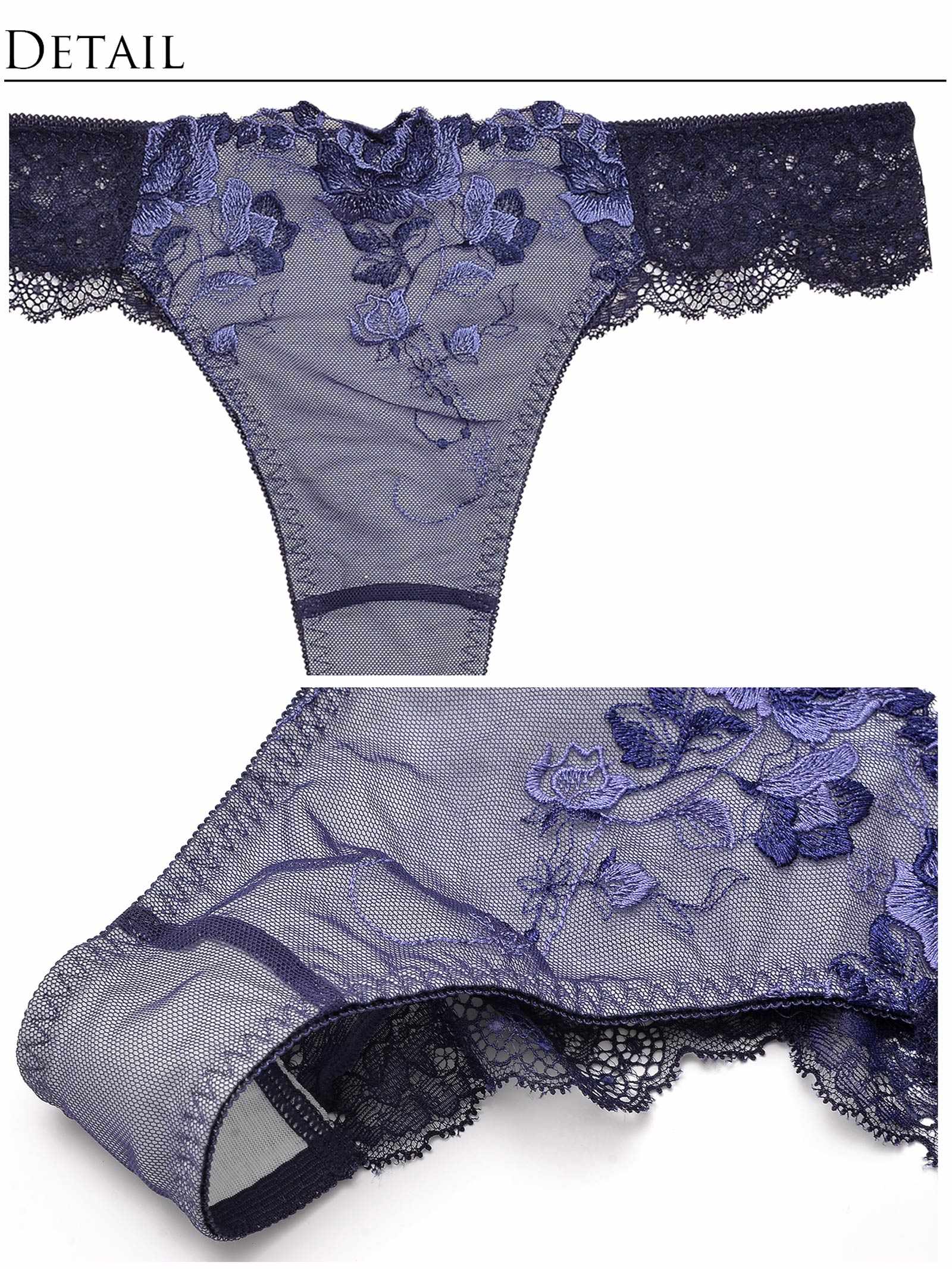 【ダレノガレ明美プロデュース/GARRONE】rose antique bra&T-back ローズ アンティーク ブラ&Tバック