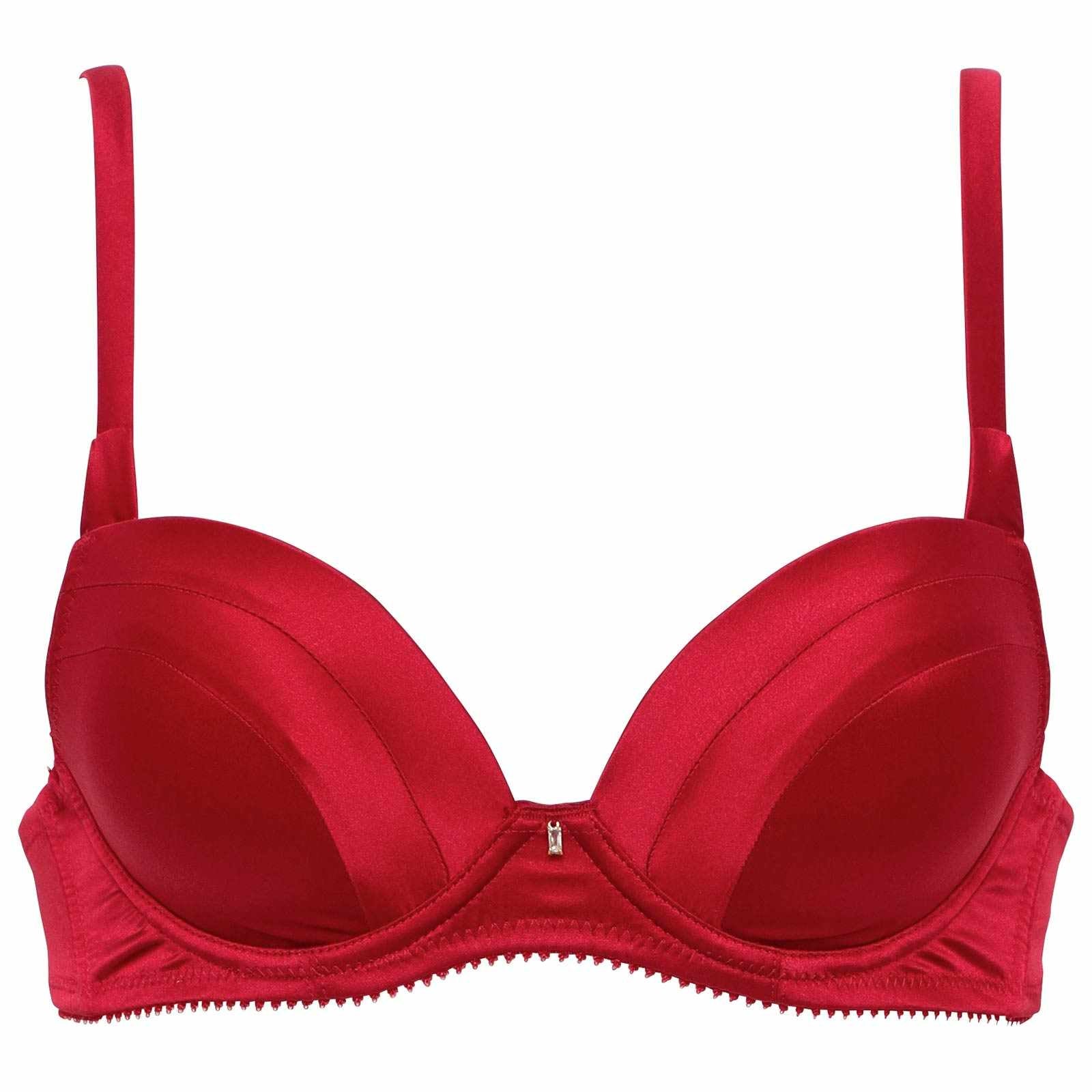 【Mivera&/みゆうプロデュース】Silk Grace Bra シルクグレースブラ / RED