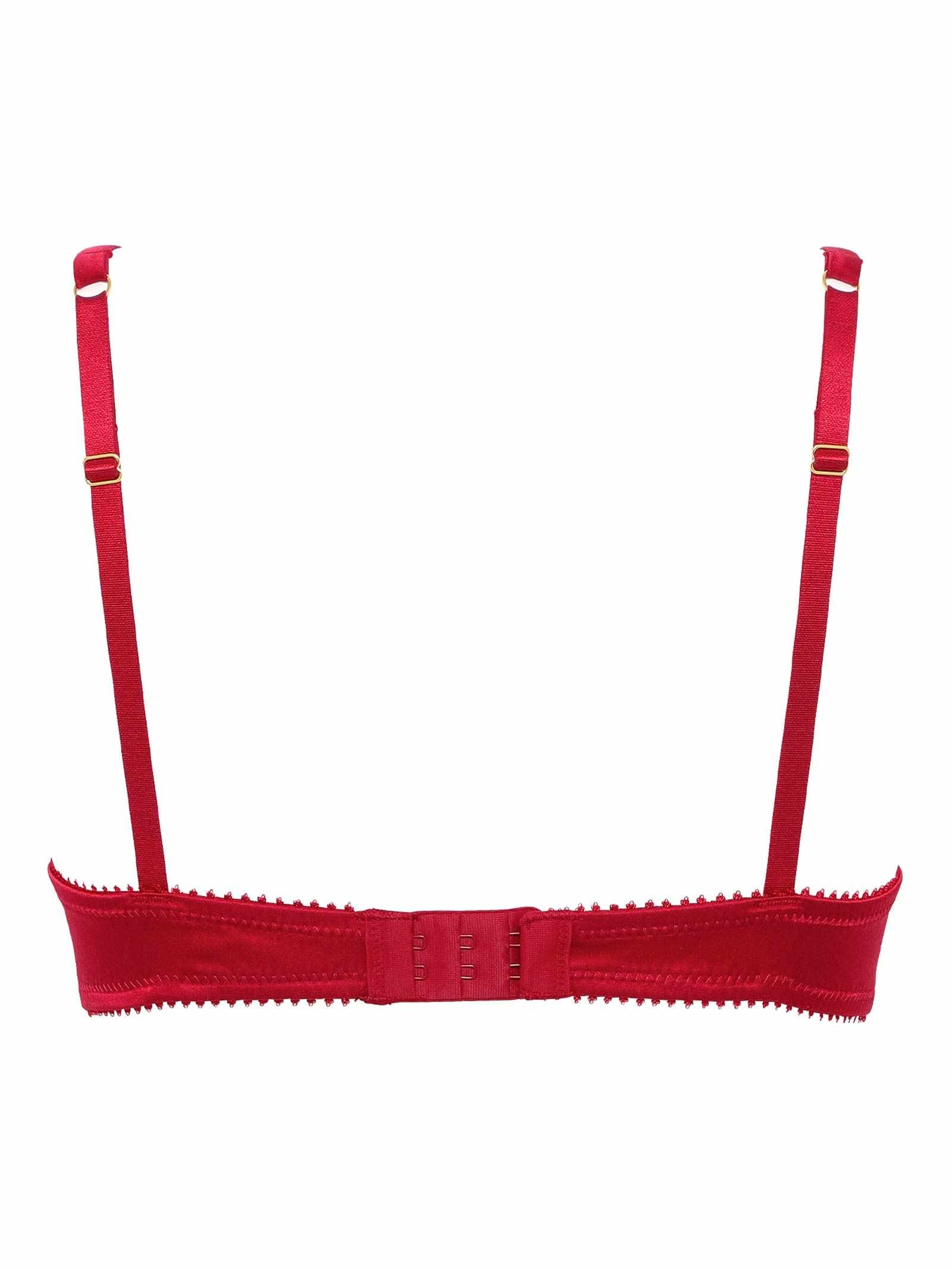 Silk Grace Bra シルクグレースブラ / RED