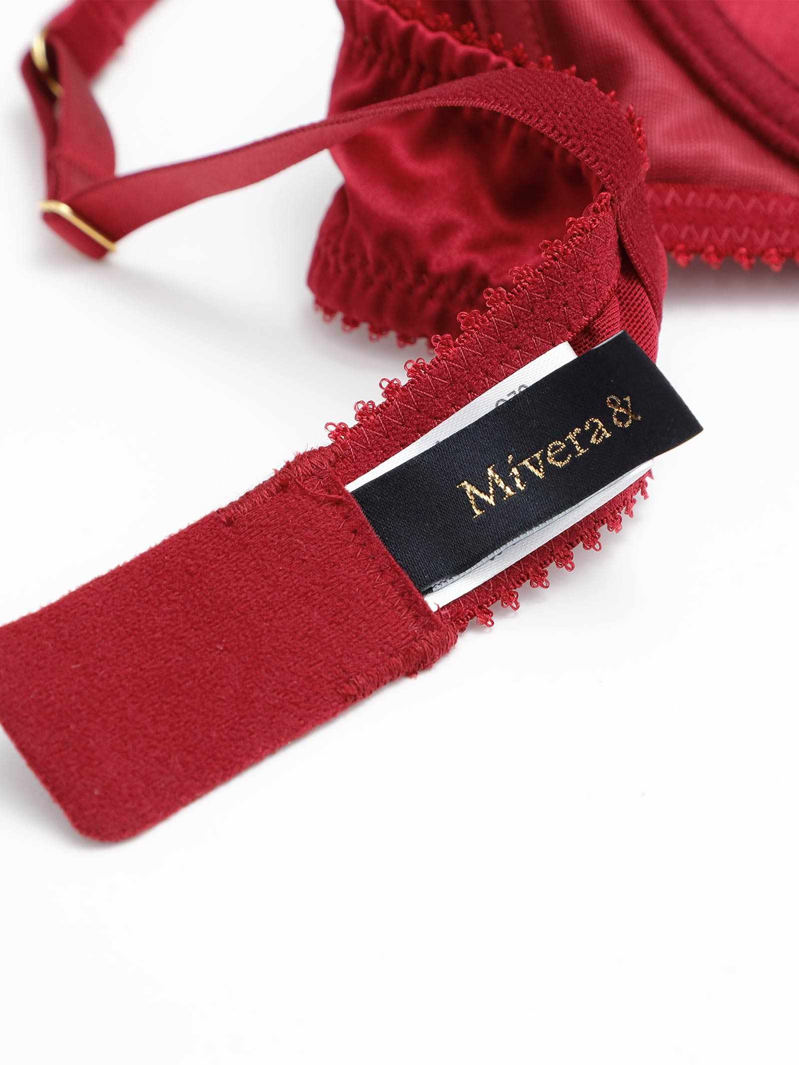 【Mivera&/みゆうプロデュース】Silk Grace Bra シルクグレースブラ / RED