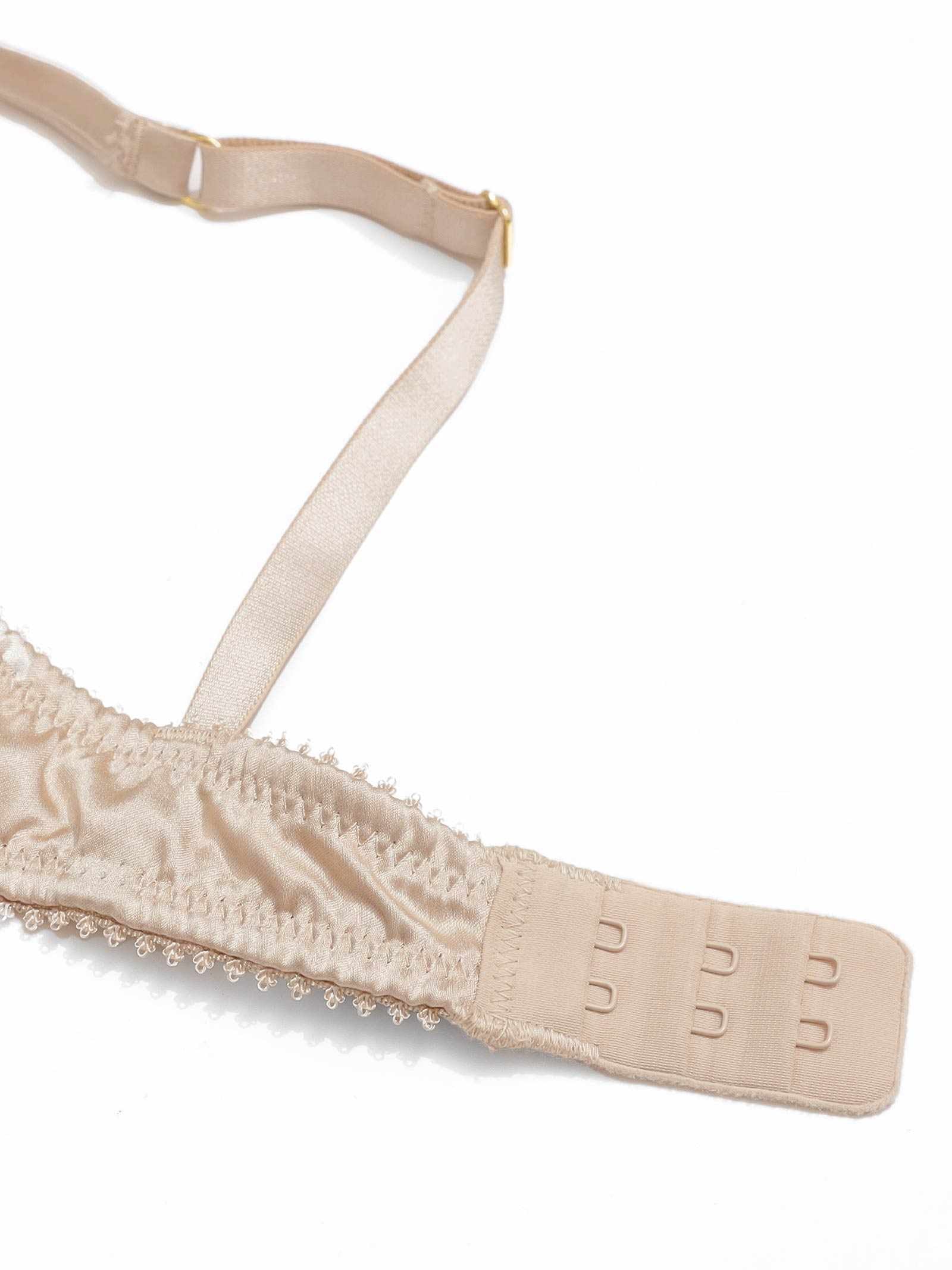 【Mivera&/みゆうプロデュース】Silk Grace Bra シルクグレースブラ / GOLD